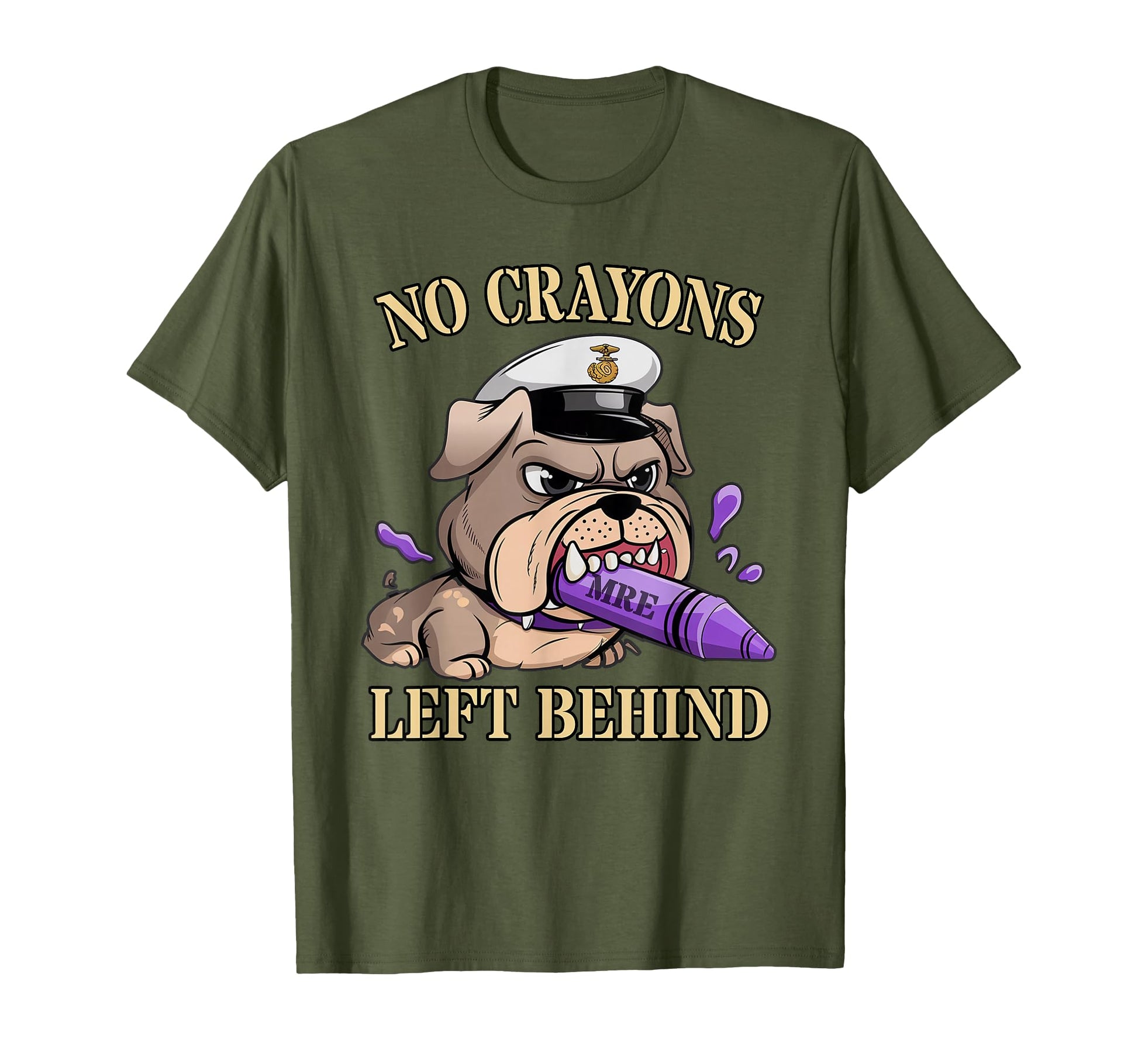 No Crayons Left Behind Corp Squad T-Shirt - Minimalist Print Men Women - T-Shirt, Sweatshirt, Hoodie