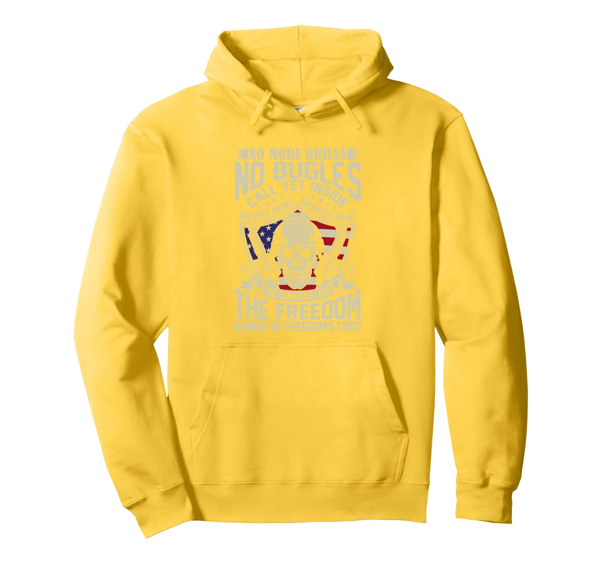 No More Drills No Bugles Veteran Dad Hoodie - Unique Graphic for Adults - T-Shirt, Sweatshirt, Hoodie