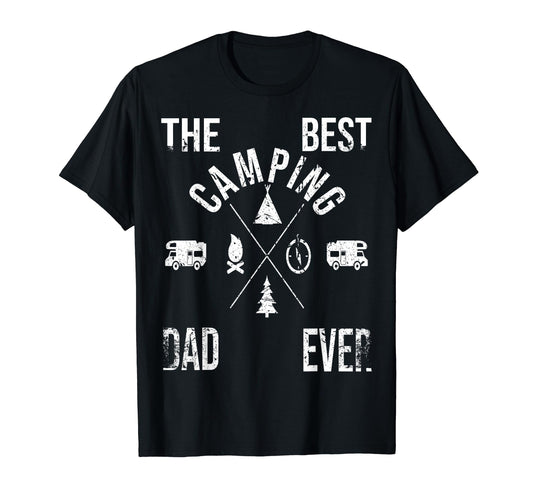 Camping Dad Sayings Camper Dad Funny Camper T-Shirt - Trendy Graphic Unisex - T-Shirt, Sweatshirt, Hoodie