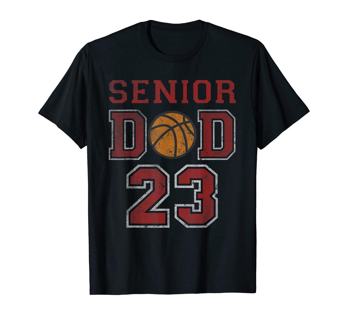 Senior Dad Class 2023 Basketball T-Shirt - Custom Art Print Unisex - T-Shirt, Sweatshirt, Hoodie