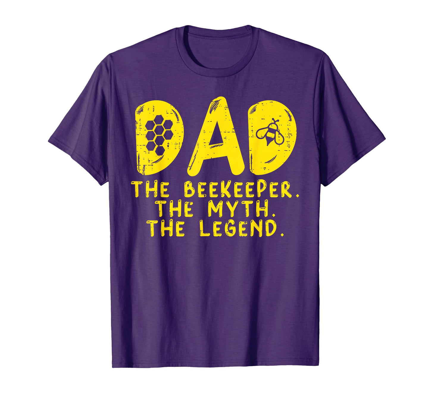 Dad Beekeeper Myth Legend Beekeeping T-Shirt - Trendy Graphic for Adults - T-Shirt, Sweatshirt, Hoodie