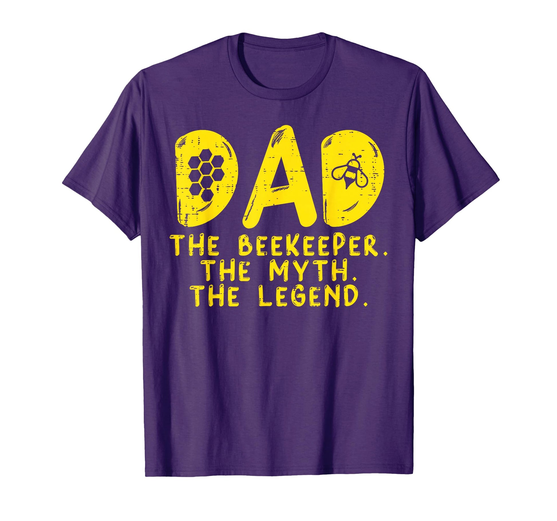 Dad Beekeeper Myth Legend Beekeeping T-Shirt - Trendy Graphic for Adults - T-Shirt, Sweatshirt, Hoodie
