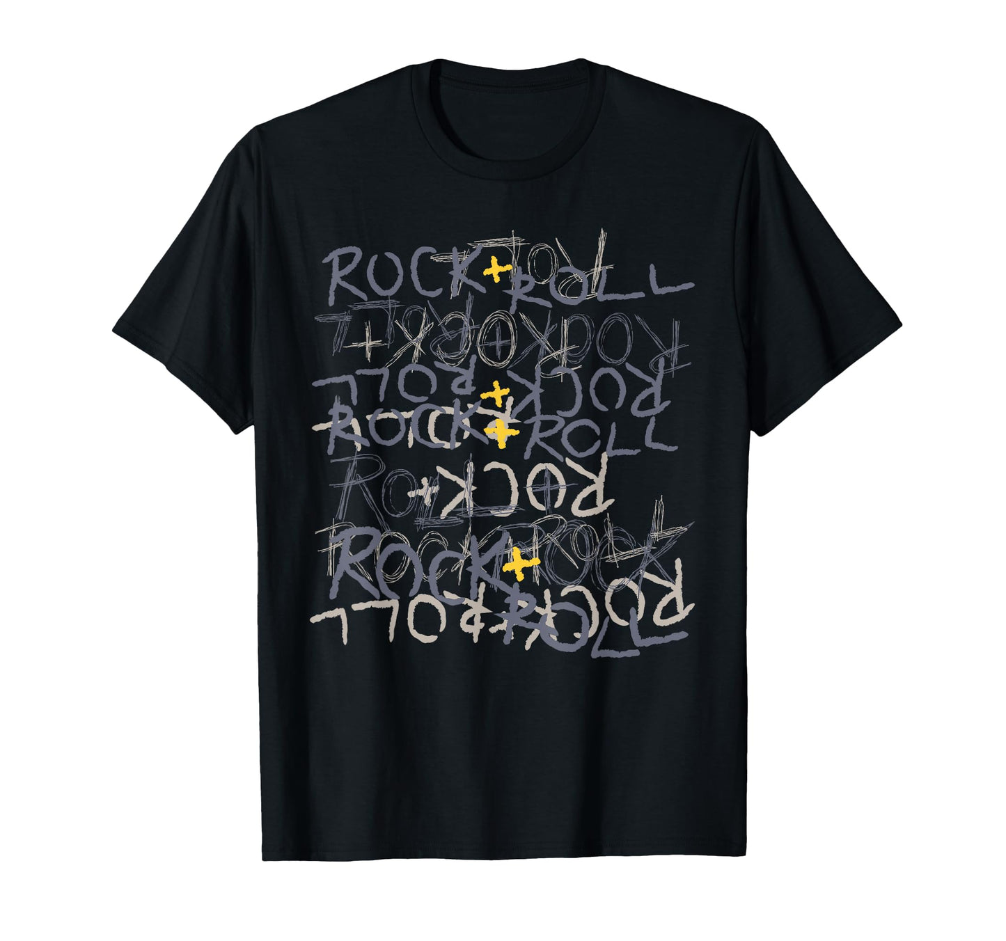 Rockn Roll Punk Rocker Band Emo Pop T-Shirt - Custom Art Print for Adults - T-Shirt, Sweatshirt, Hoodie
