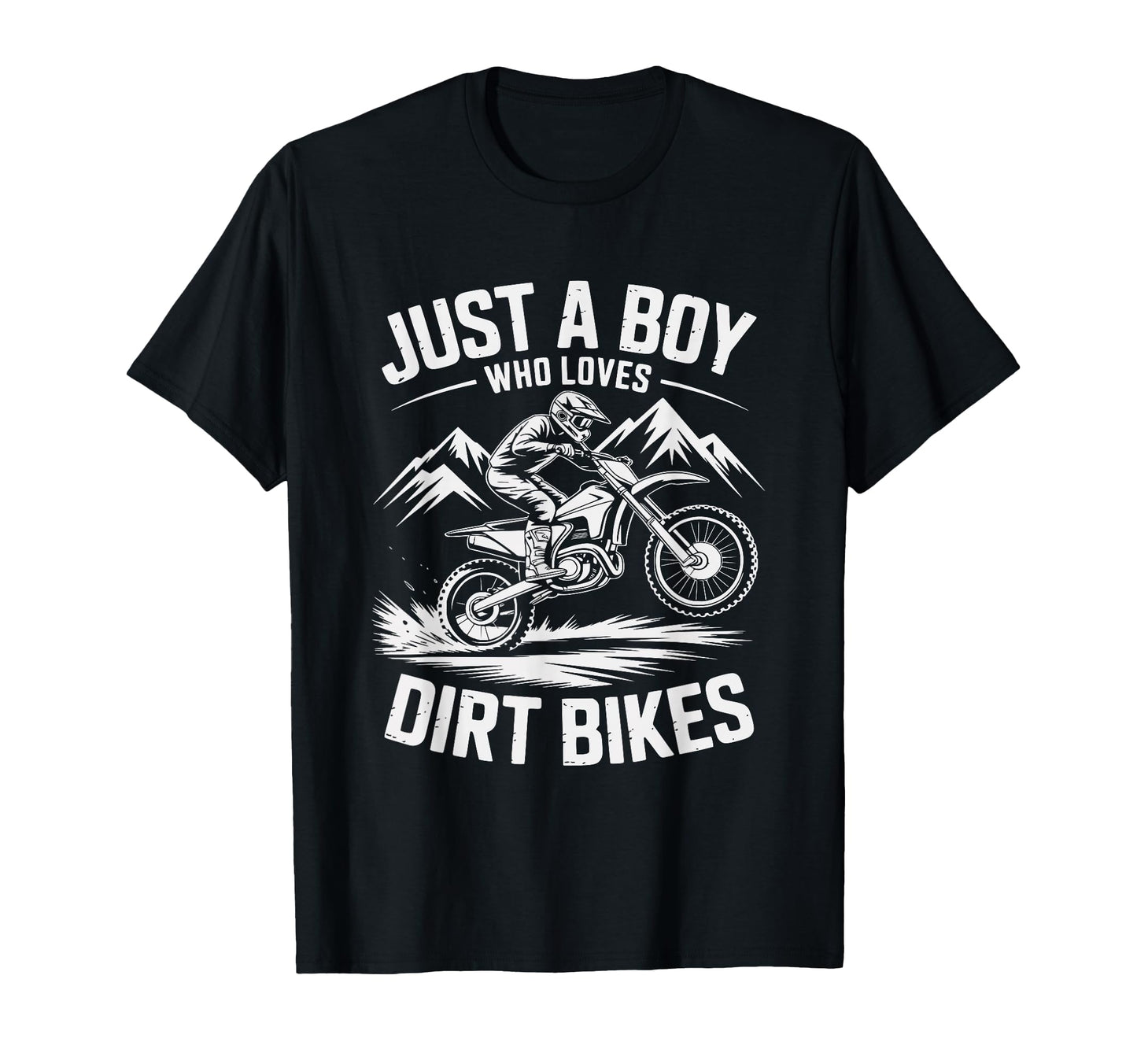 Biker Motorbiker Motorcyclist Dirt T-Shirt - Fun Novelty Design Unisex - T-Shirt, Sweatshirt, Hoodie