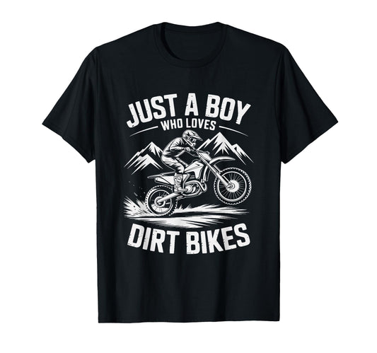 Biker Motorbiker Motorcyclist Dirt T-Shirt - Fun Novelty Design Unisex - T-Shirt, Sweatshirt, Hoodie