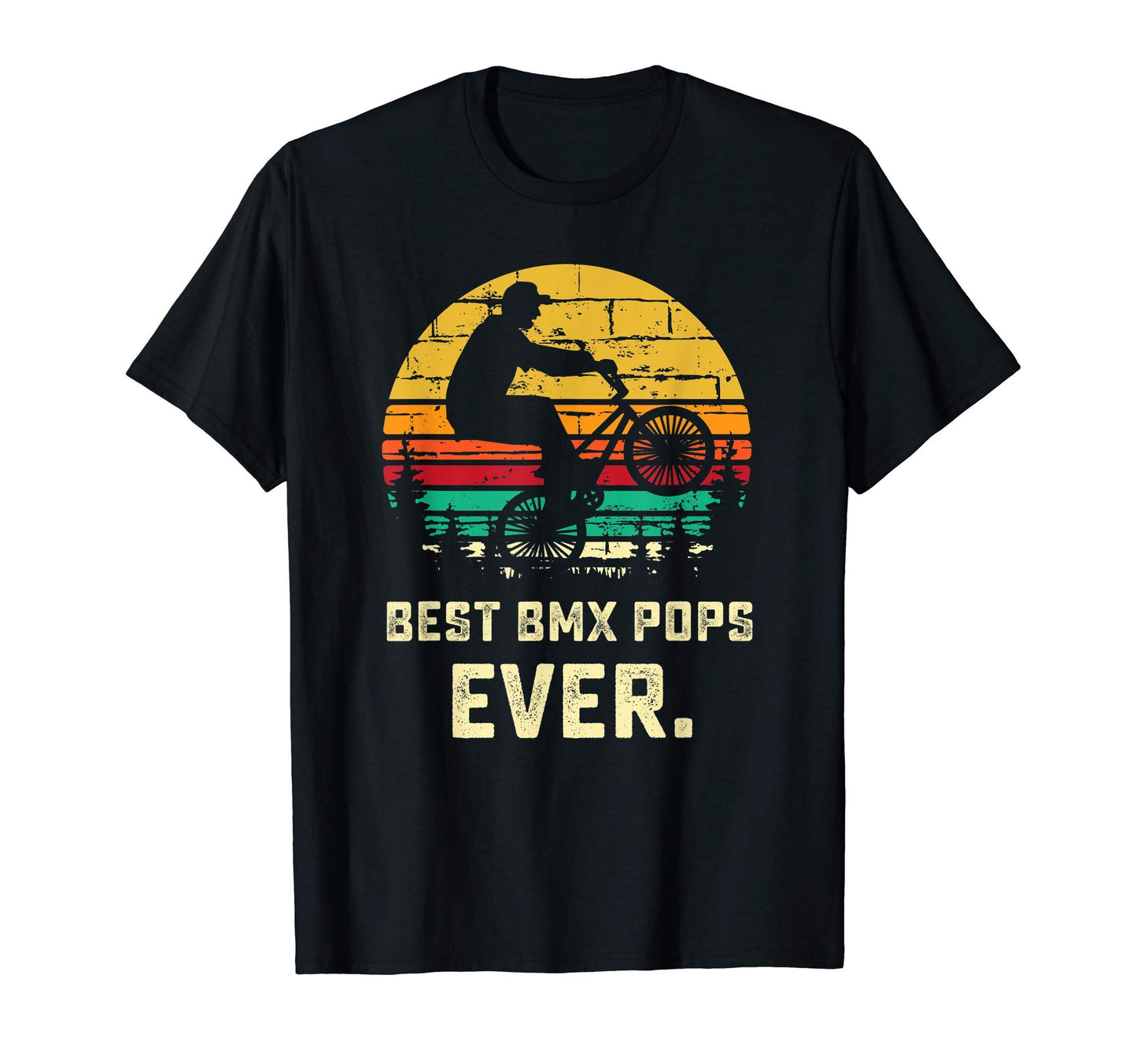 Best Bmx Pops Gift Bmxer Bike Rider T-Shirt - Aesthetic Graphic for Adults - T-Shirt, Sweatshirt, Hoodie