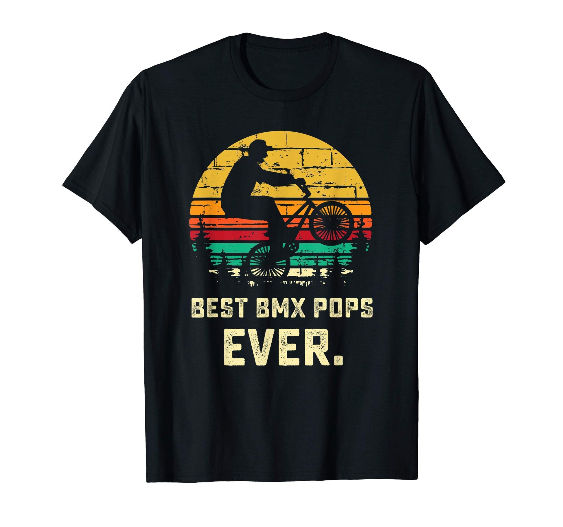 Best Bmx Pops Gift Bmxer Bike Rider T-Shirt - Aesthetic Graphic for Adults - T-Shirt, Sweatshirt, Hoodie