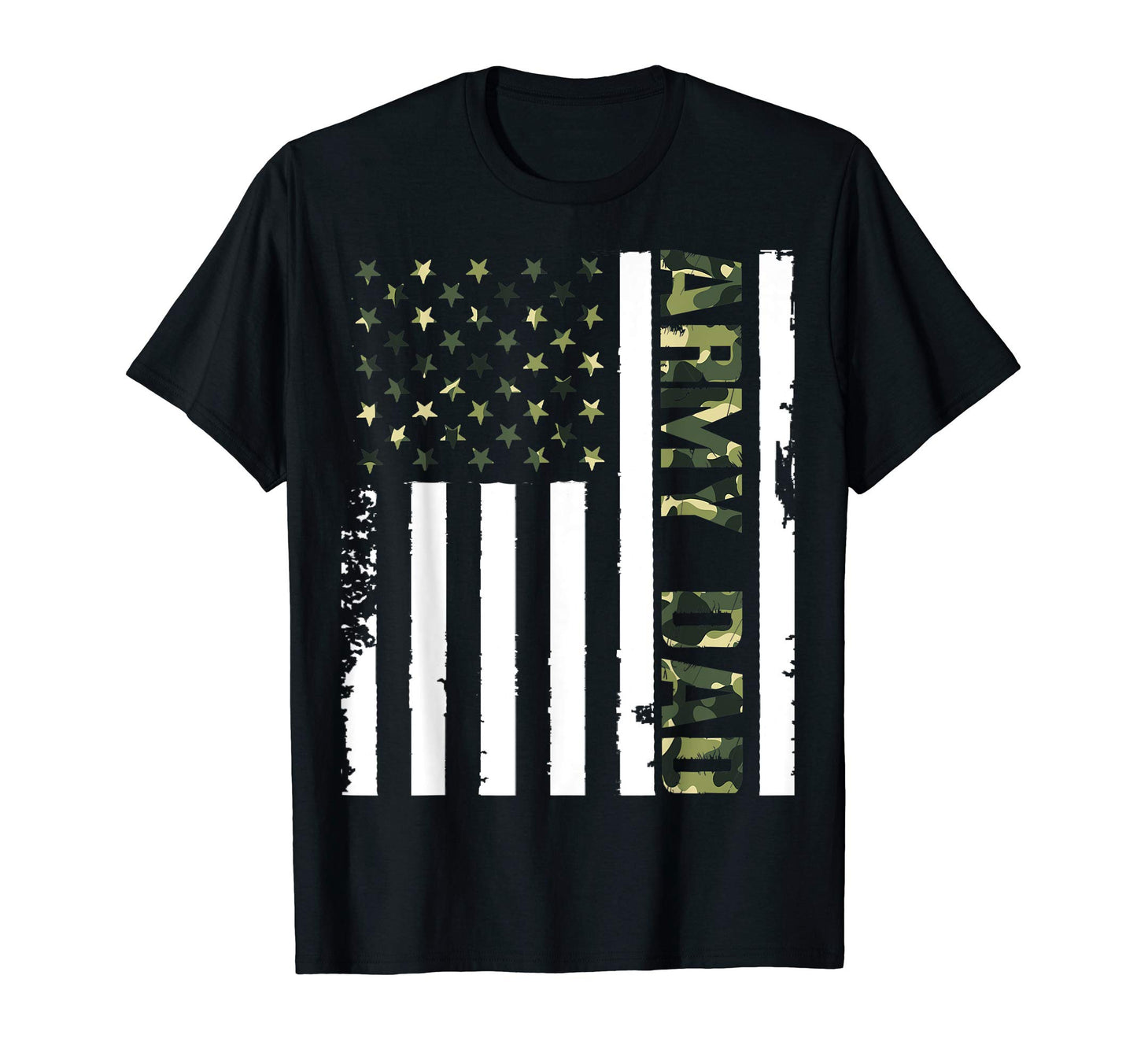 Proud Army Dad Usa Flag Father Gift T-Shirt - Unique Graphic Men Women - T-Shirt, Sweatshirt, Hoodie