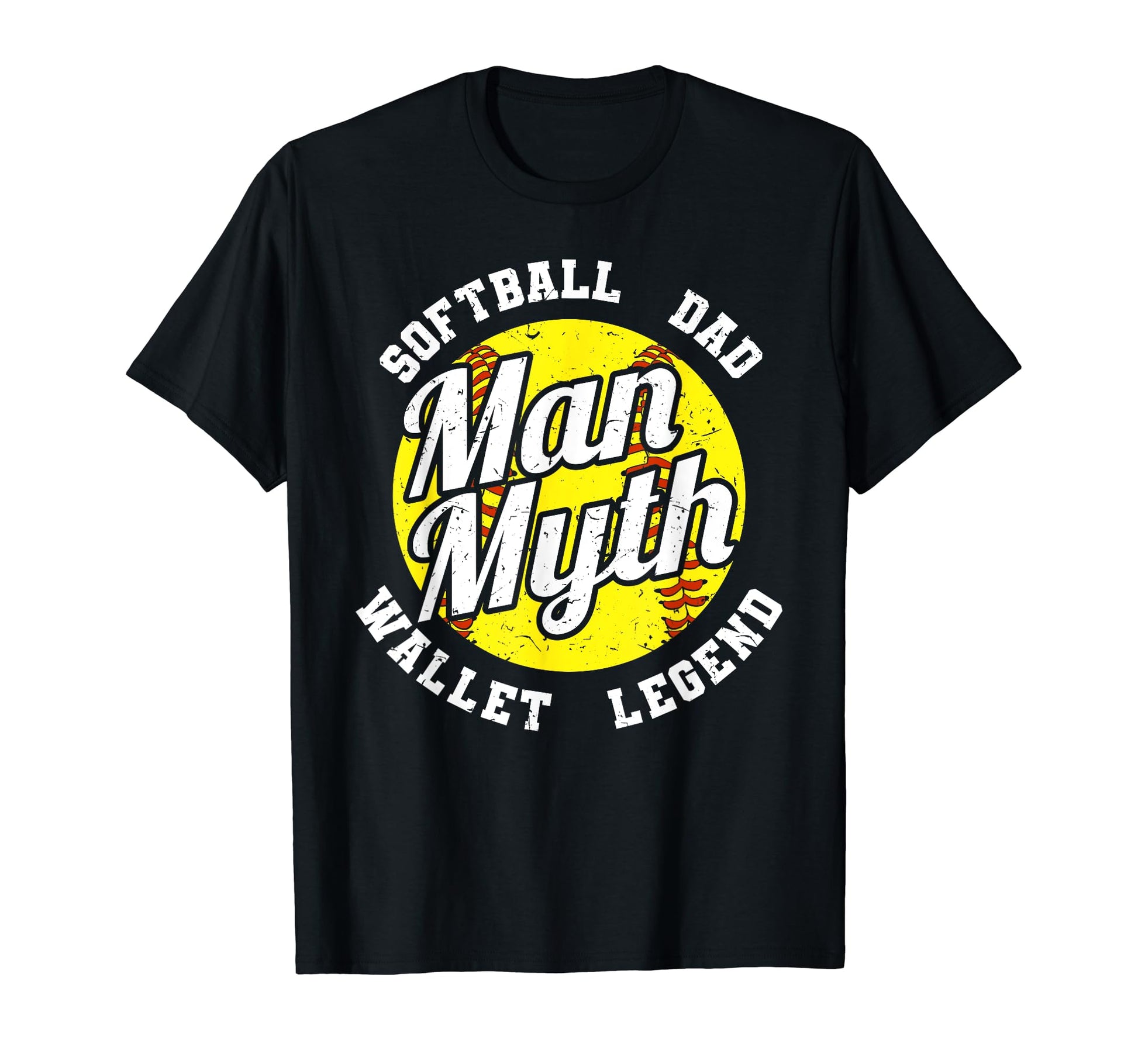 Softball Ad Myth Wallet Legend T-Shirt - Aesthetic Graphic Men Women - T-Shirt, Sweatshirt, Hoodie