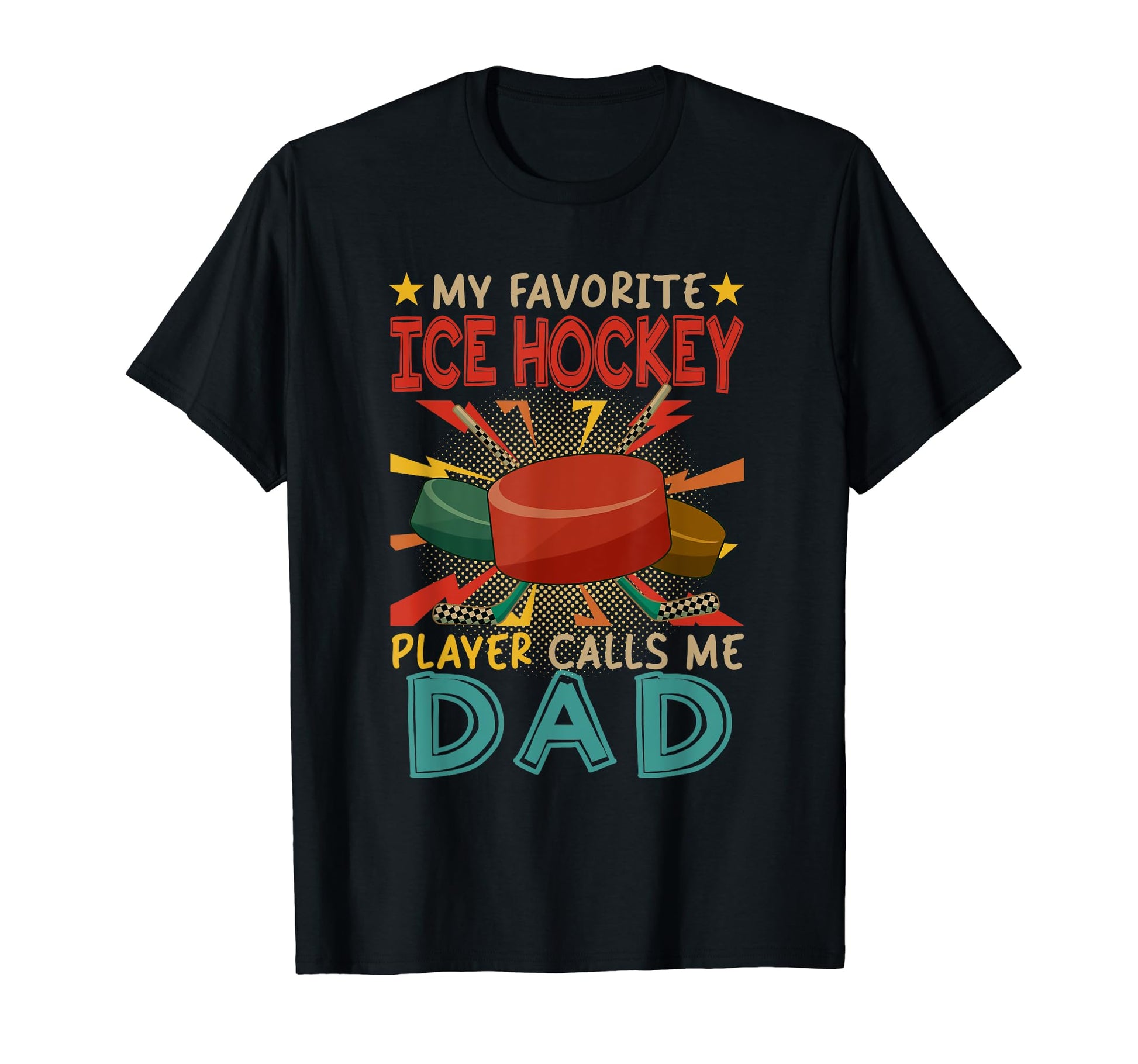 My Favorite Ice Hockey Player Calls Me T-Shirt - Trendy Graphic Men Women - T-Shirt, Sweatshirt, Hoodie