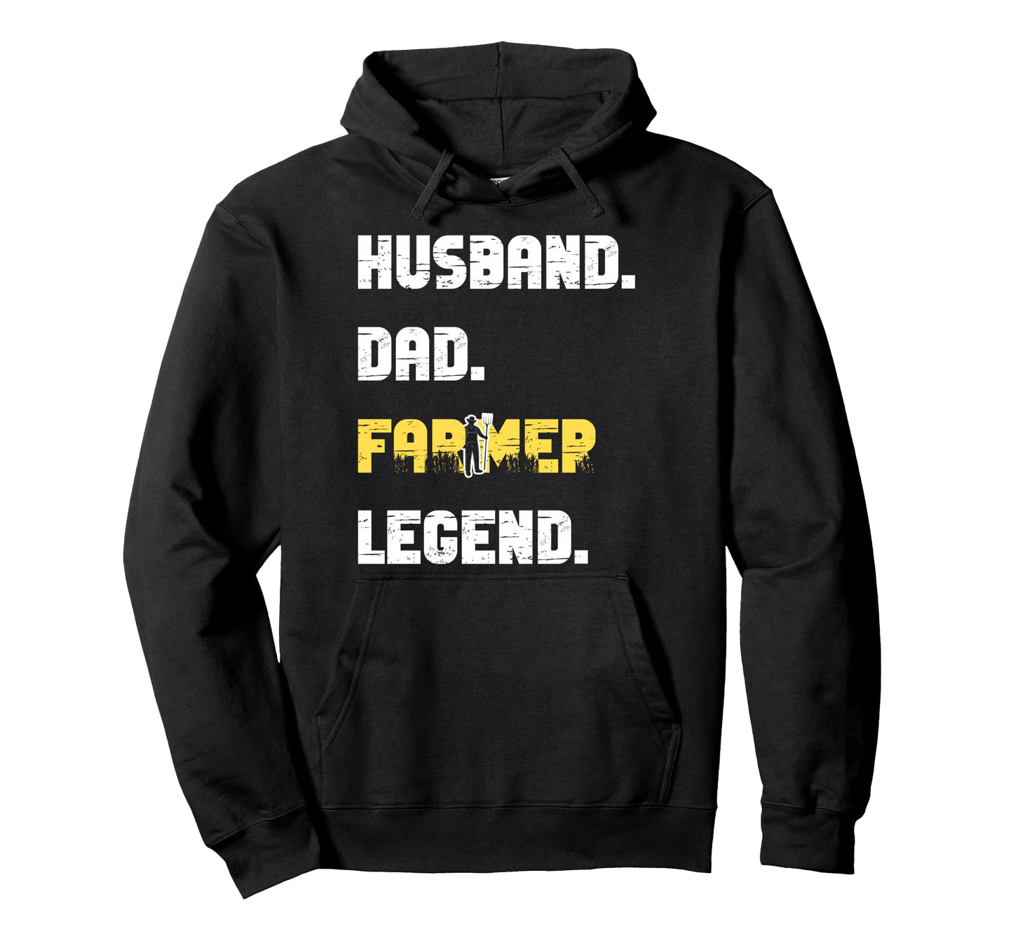 Farming Farmer Dad Father Husband Dad Hoodie - Minimalist Print Unisex - T-Shirt, Sweatshirt, Hoodie