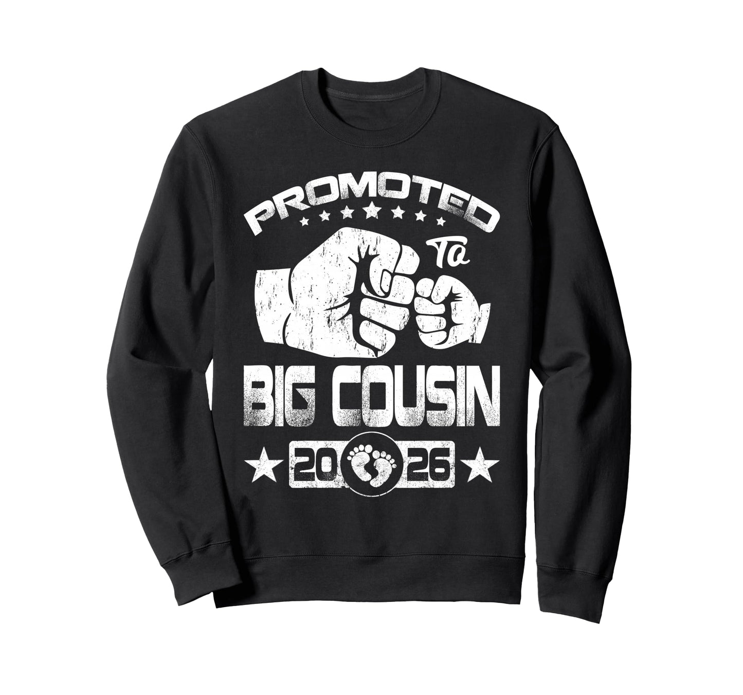 Promoted To Big Cousin 2026 Cousin Sweatshirt - Custom Art Print Unisex - T-Shirt, Sweatshirt, Hoodie