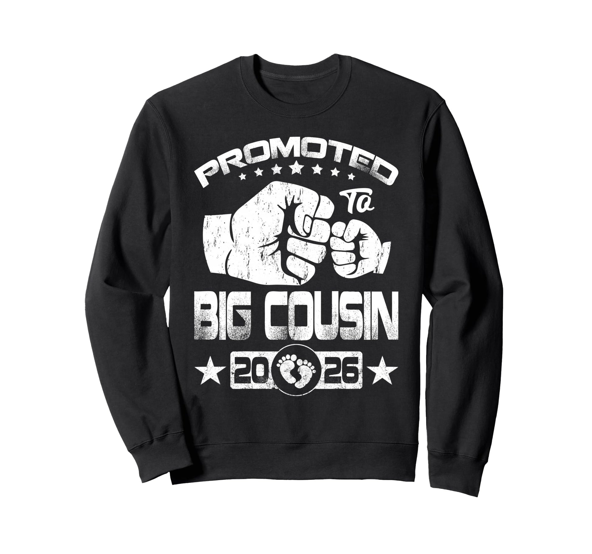 Promoted To Big Cousin 2026 Cousin Sweatshirt - Custom Art Print Unisex - T-Shirt, Sweatshirt, Hoodie