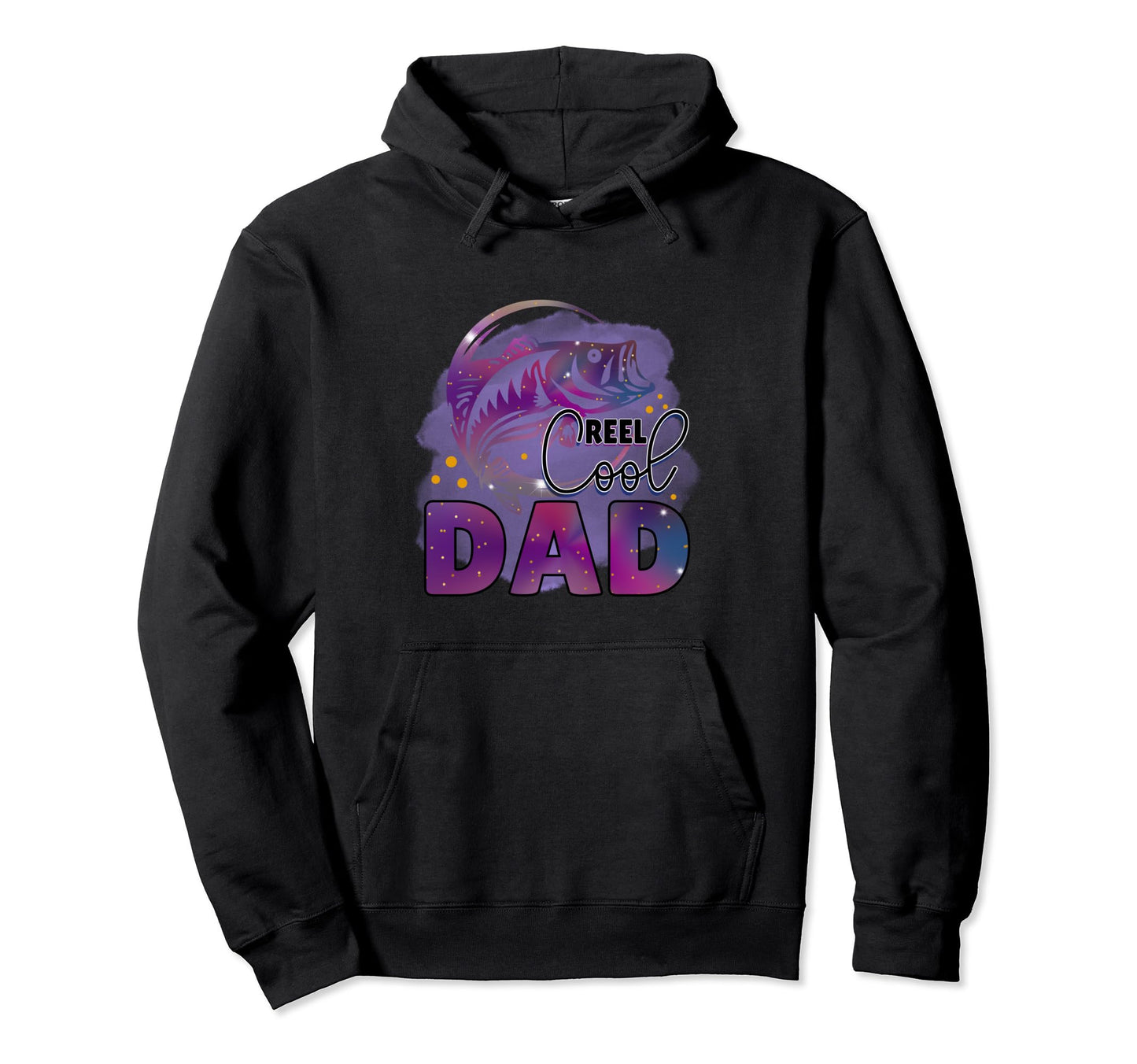 Reel Dad Hoodie - Casual Everyday Wear Unisex - T-Shirt, Sweatshirt, Hoodie