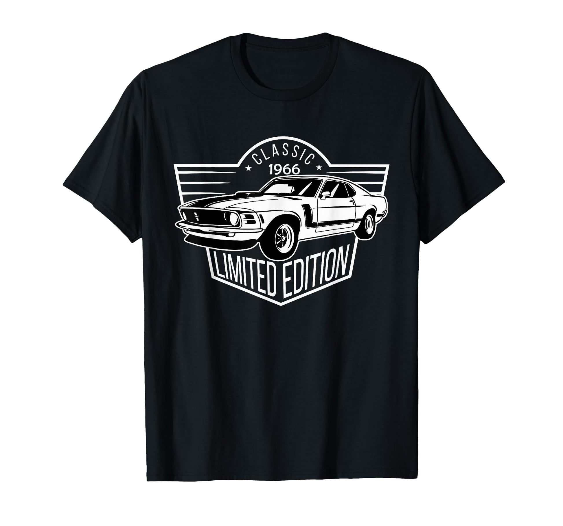 1966 Dad Birthday Legend Car T-Shirt - Aesthetic Graphic for Adults - T-Shirt, Sweatshirt, Hoodie