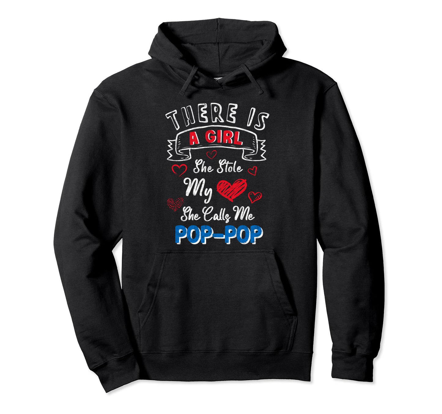 Calls Me Pop Pop Fathers Day Grandpa Hoodie - Unique Graphic for Adults - T-Shirt, Sweatshirt, Hoodie