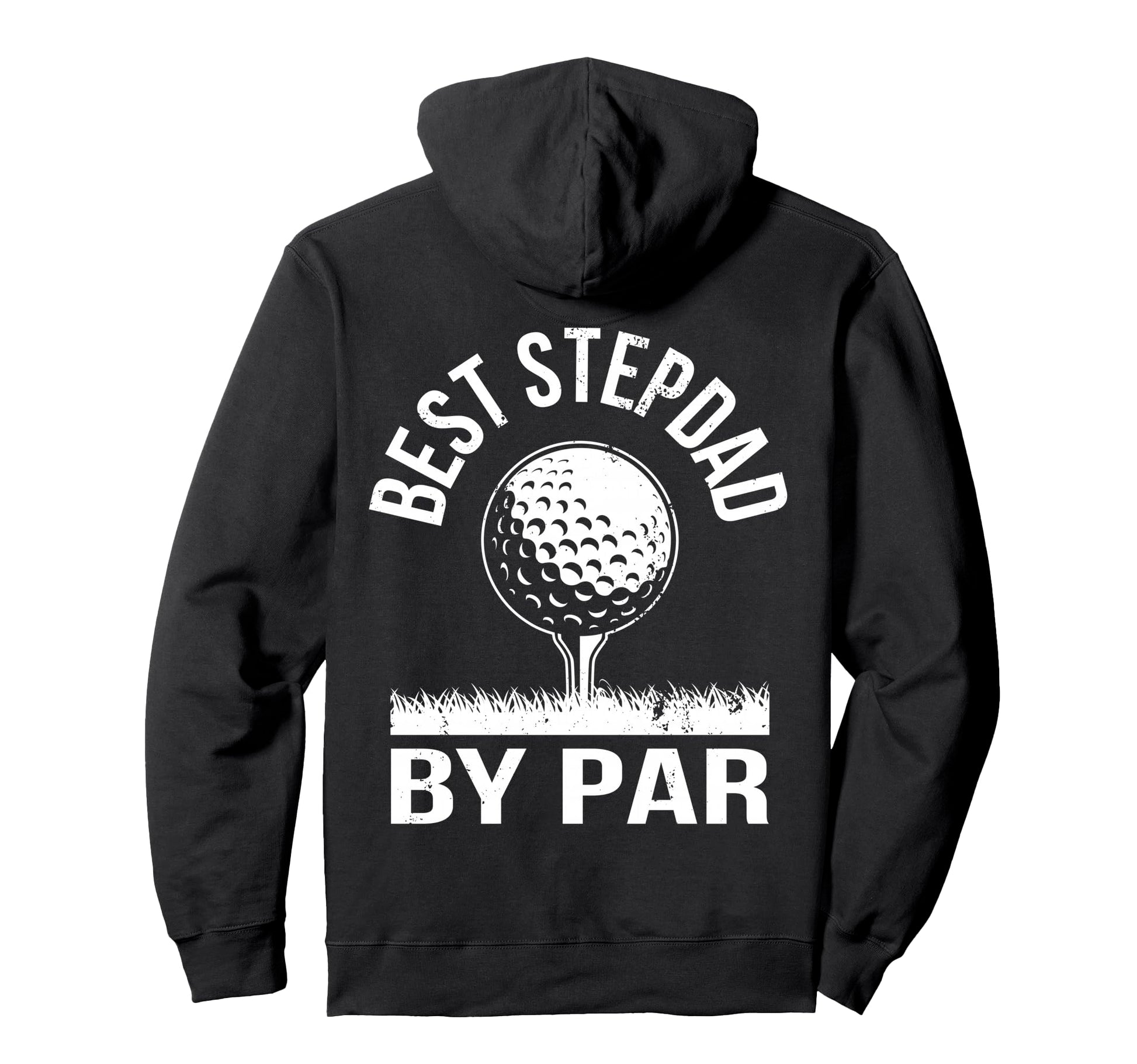 Golfer Step Dad Best Stepdad Par Funny Hoodie - Custom Art Print Unisex - T-Shirt, Sweatshirt, Hoodie