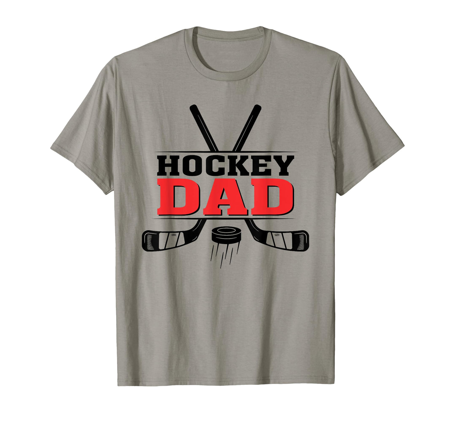 Hockey Dad Birthday Ice Hockey Theme T-Shirt - Aesthetic Graphic Men Women - T-Shirt, Sweatshirt, Hoodie