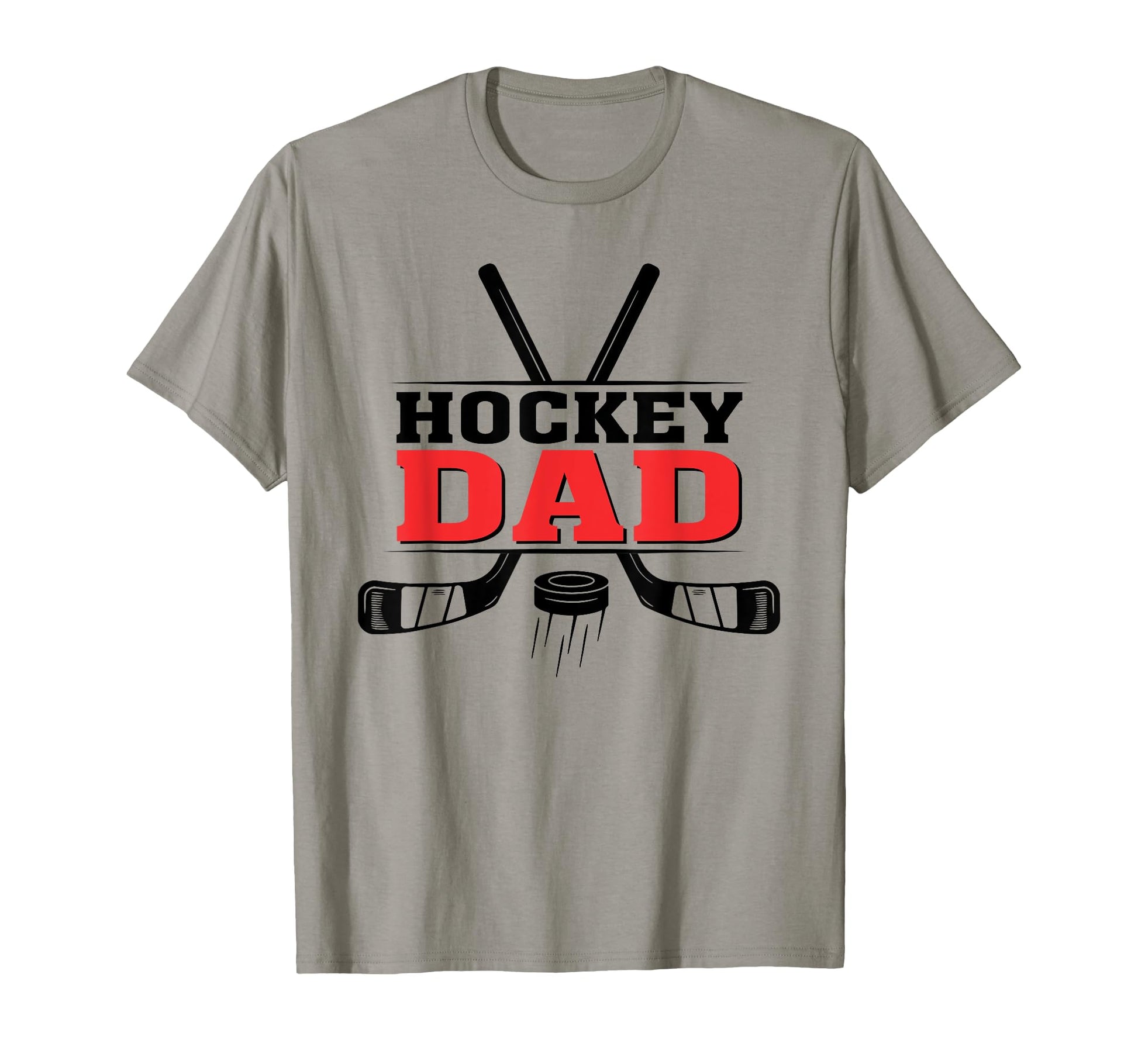 Hockey Dad Birthday Ice Hockey Theme T-Shirt - Aesthetic Graphic Men Women - T-Shirt, Sweatshirt, Hoodie