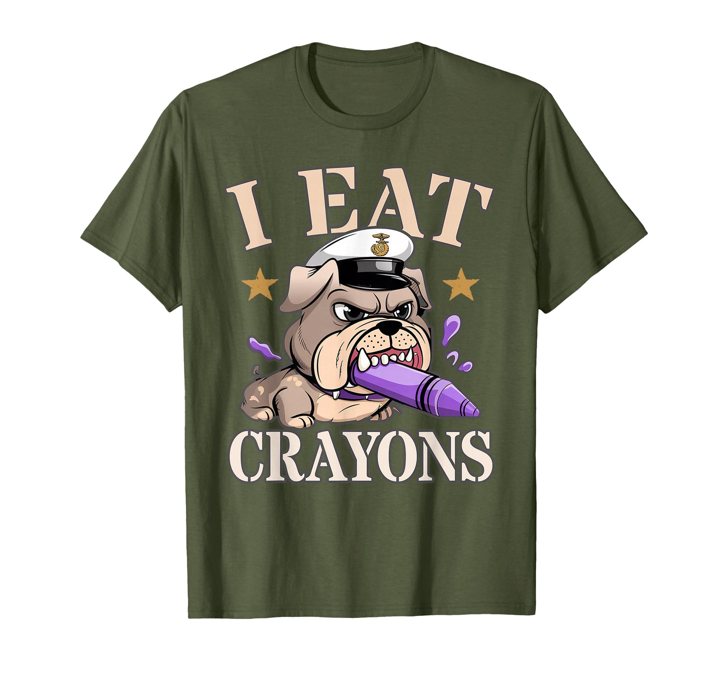 I Eat Crayons Corps Crew Military Our T-Shirt - Minimalist Print Men Women - T-Shirt, Sweatshirt, Hoodie