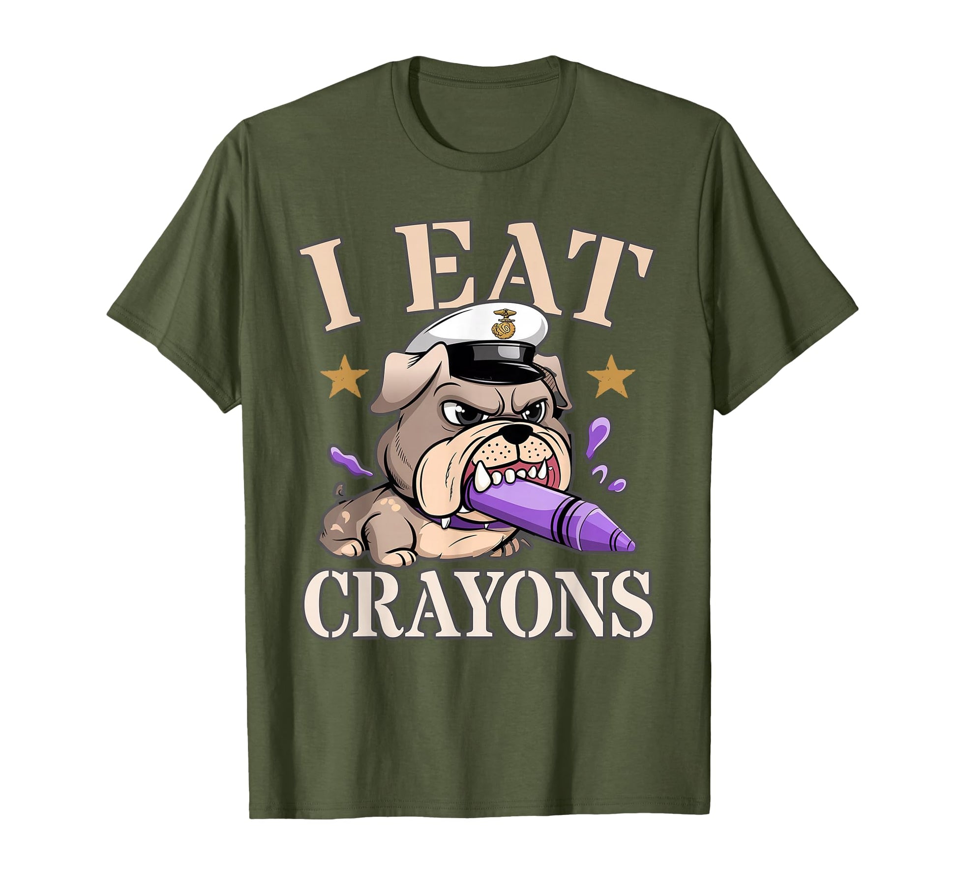 I Eat Crayons Corps Crew Military Our T-Shirt - Minimalist Print Men Women - T-Shirt, Sweatshirt, Hoodie