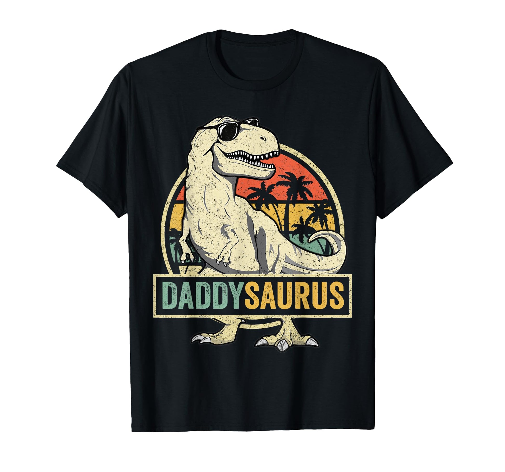 Daddysaurus T Rex Dinosaur Daddy T-Shirt - Trendy Graphic for Adults - T-Shirt, Sweatshirt, Hoodie