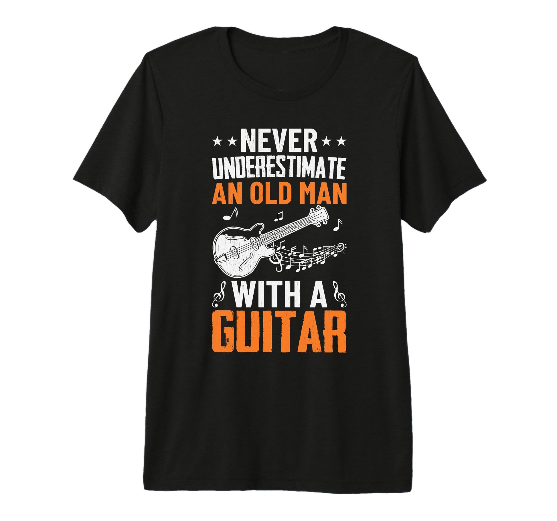 Fathers Day Never Underestimate Old T-Shirt - Novelty Apparel Unisex - T-Shirt, Sweatshirt, Hoodie