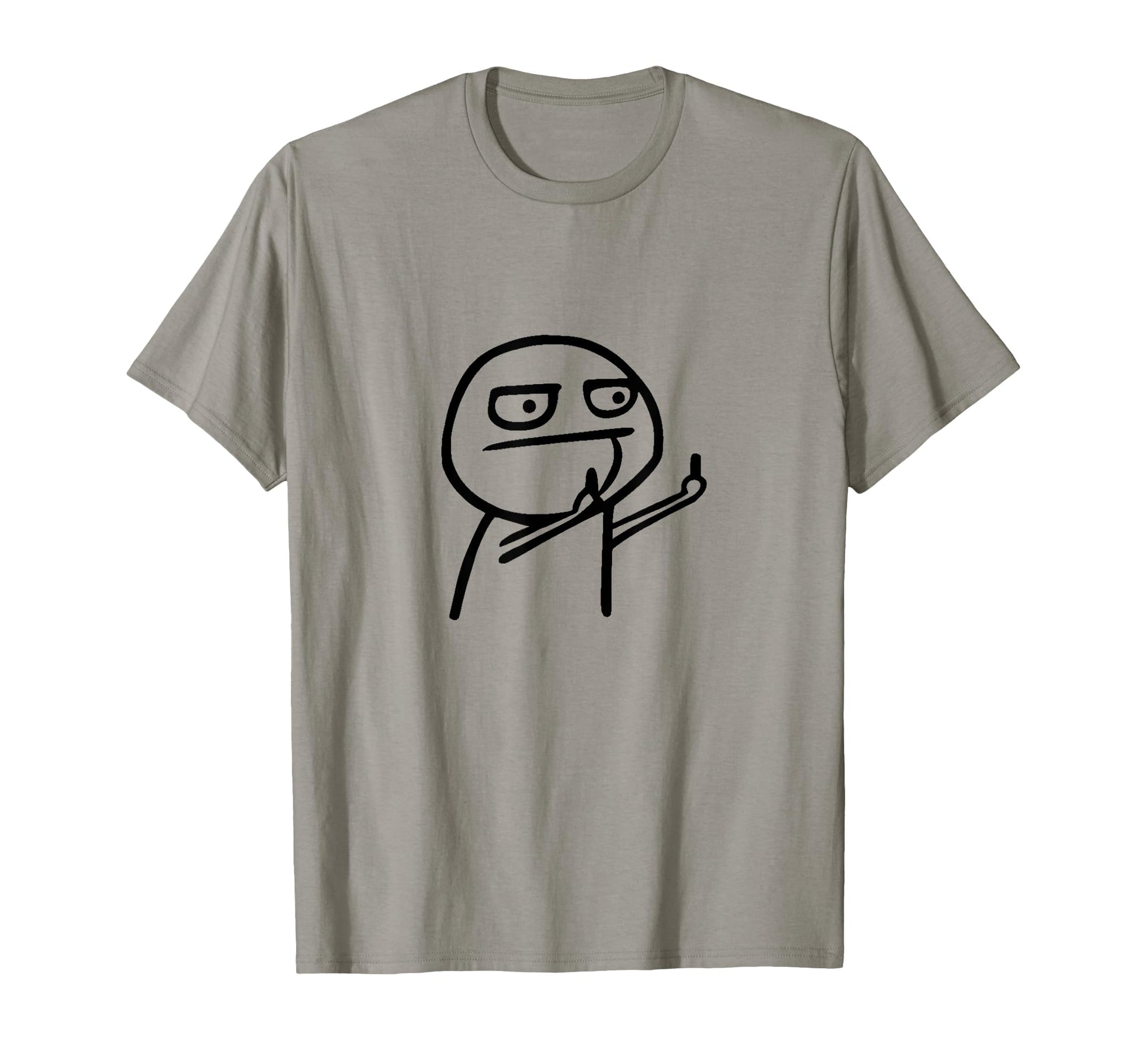 Funny Bad Stick Figure Shows Middle T-Shirt - Streetwear Style for Adults - T-Shirt, Sweatshirt, Hoodie
