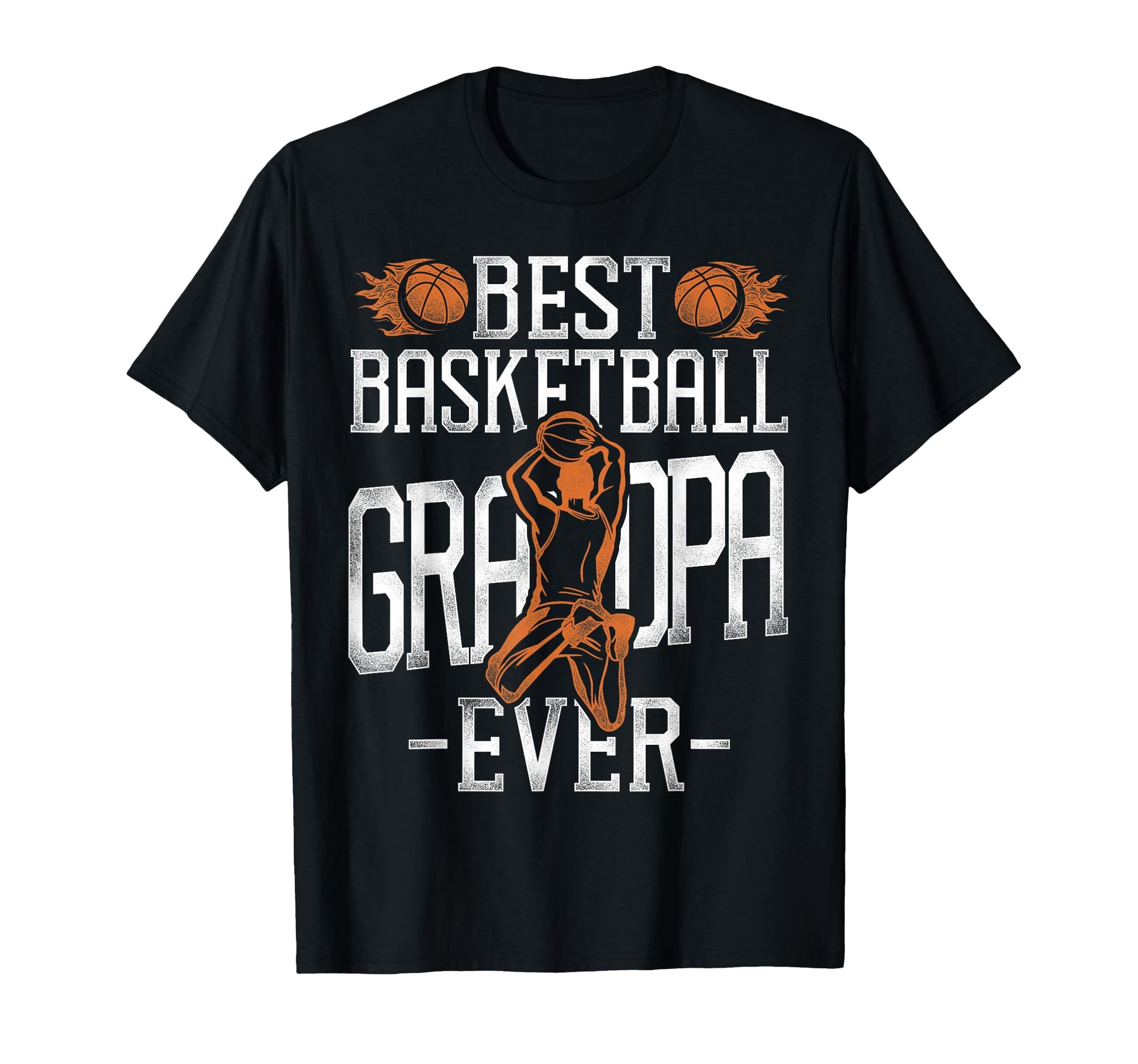 Basketball Bball Dad Grandpa T-Shirt - Casual Everyday Wear for Adults - T-Shirt, Sweatshirt, Hoodie