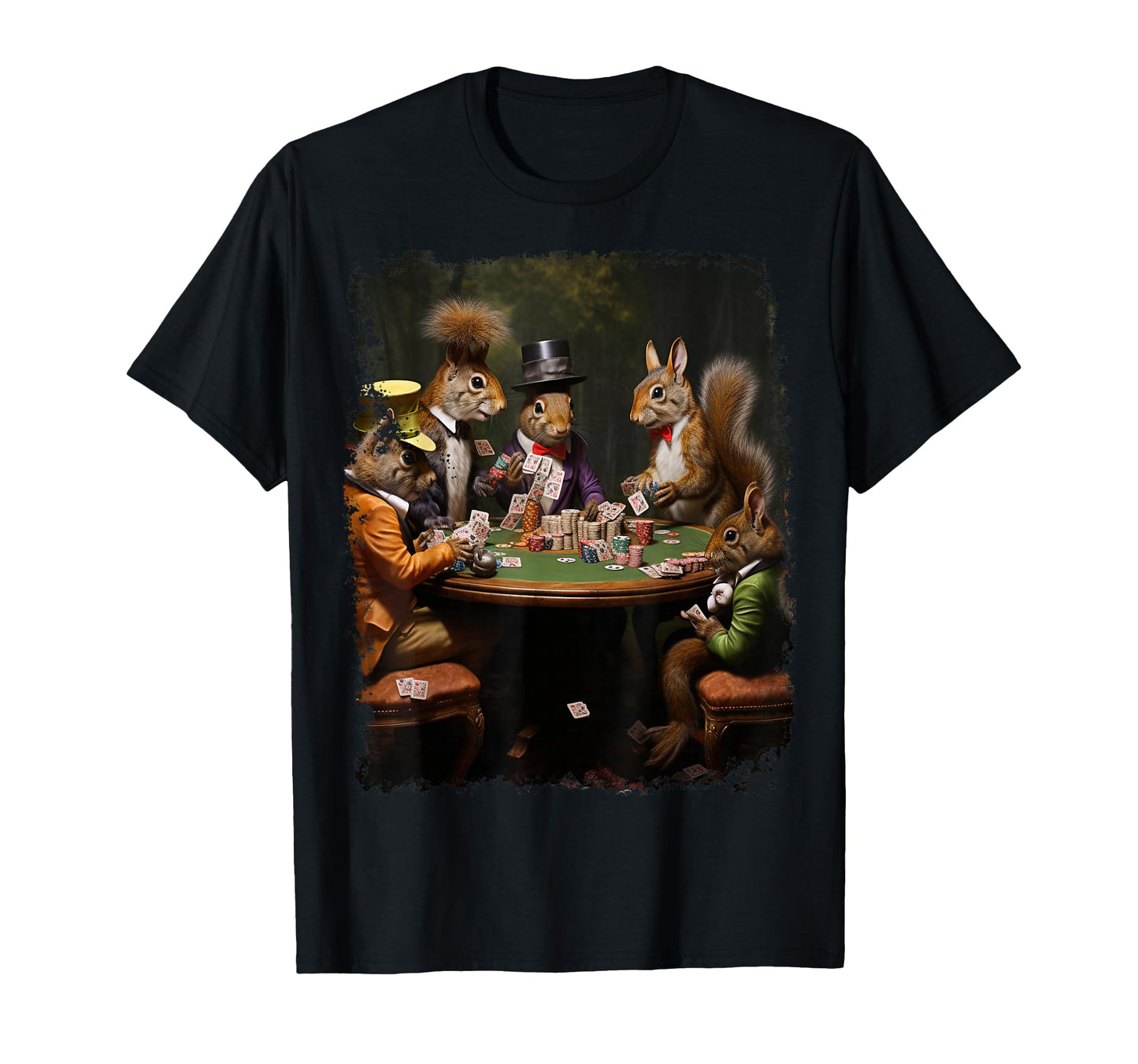 Playing Card Pop Art Gambling T-Shirt - Custom Art Print Men Women - T-Shirt, Sweatshirt, Hoodie