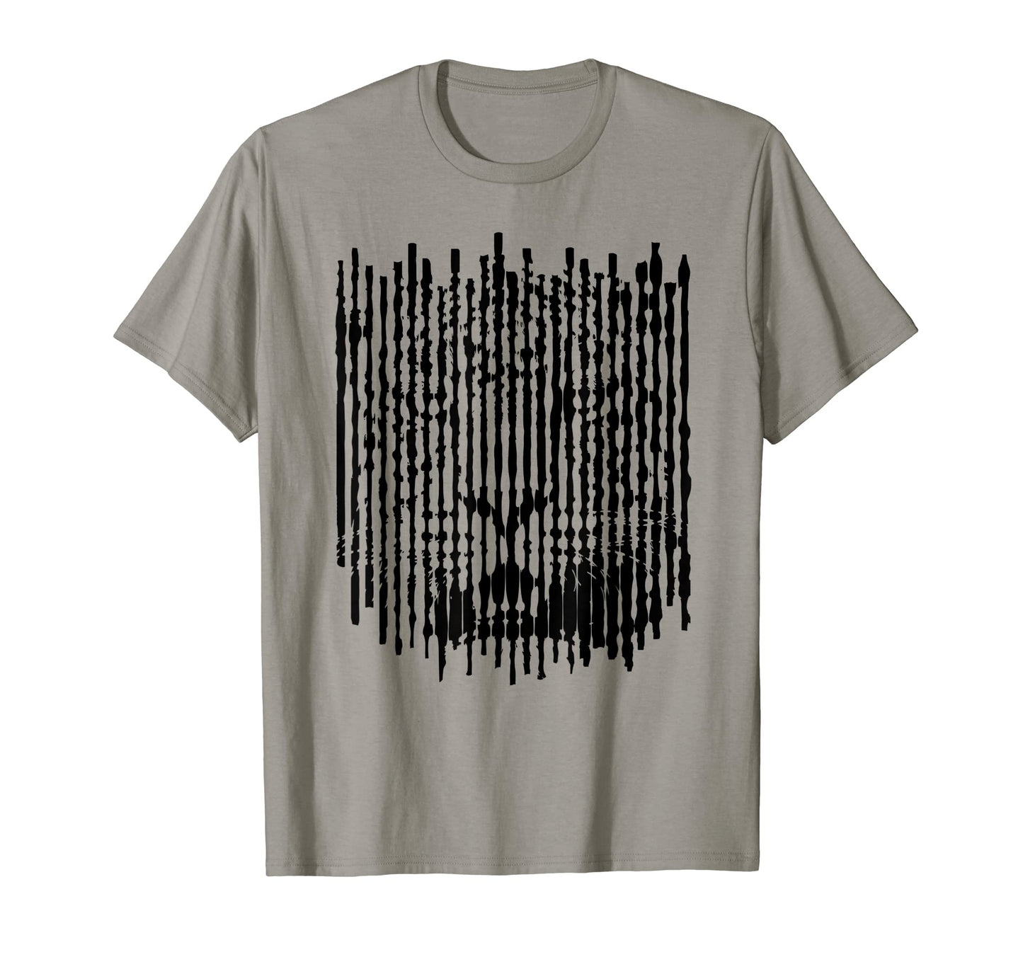 Leopard Close Up Anamorphic Illusion T-Shirt - Streetwear Style Men Women - T-Shirt, Sweatshirt, Hoodie