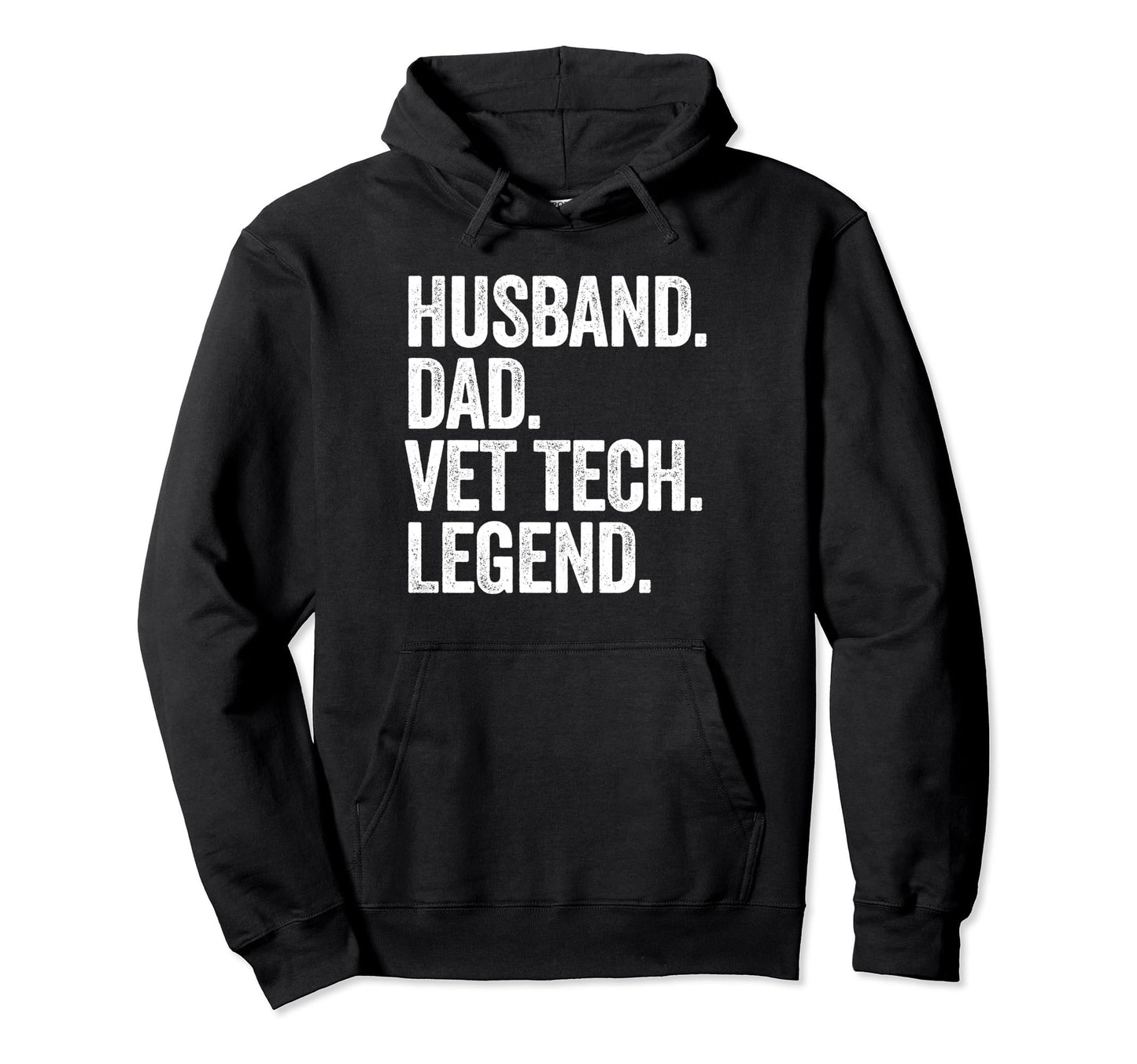 Husband Dad Vet Tech Funny Veterinarian Hoodie - Minimalist Print Unisex - T-Shirt, Sweatshirt, Hoodie