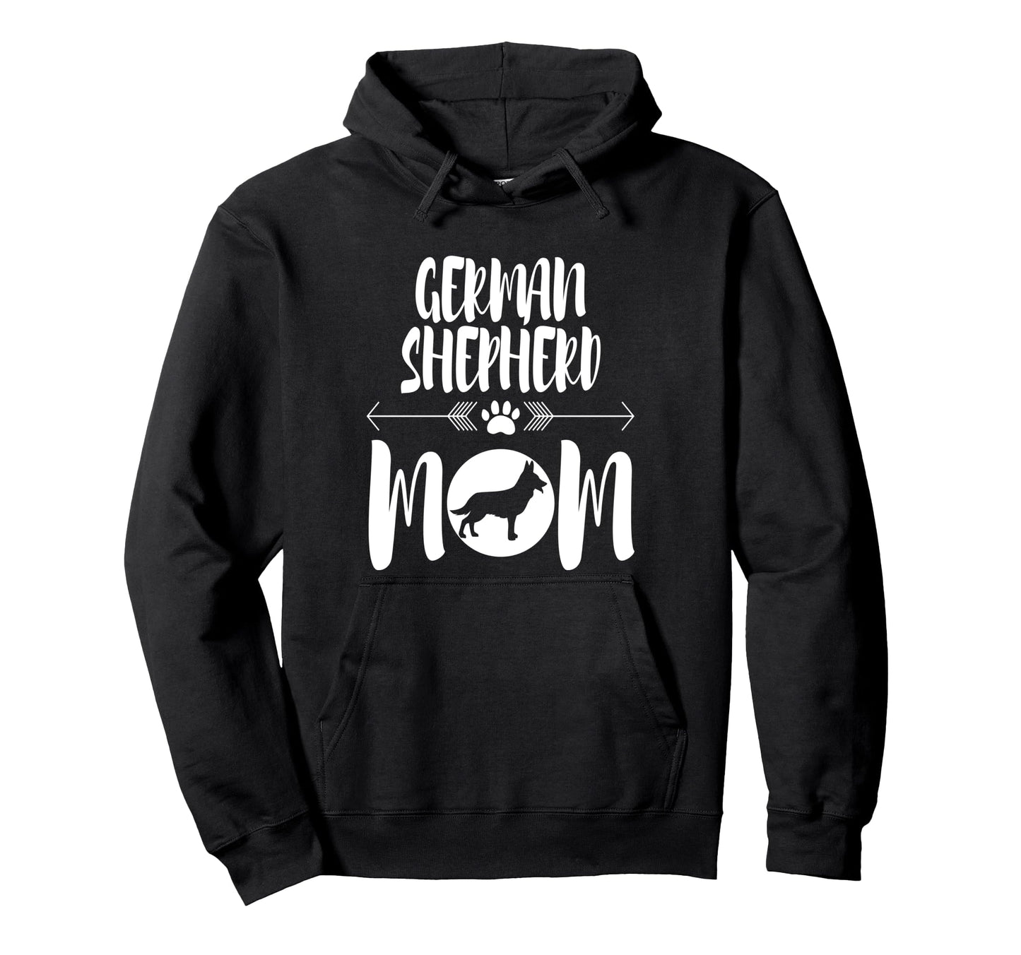 Funny German Shepherd Mom Dog Owner Hoodie - Novelty Apparel Unisex - T-Shirt, Sweatshirt, Hoodie