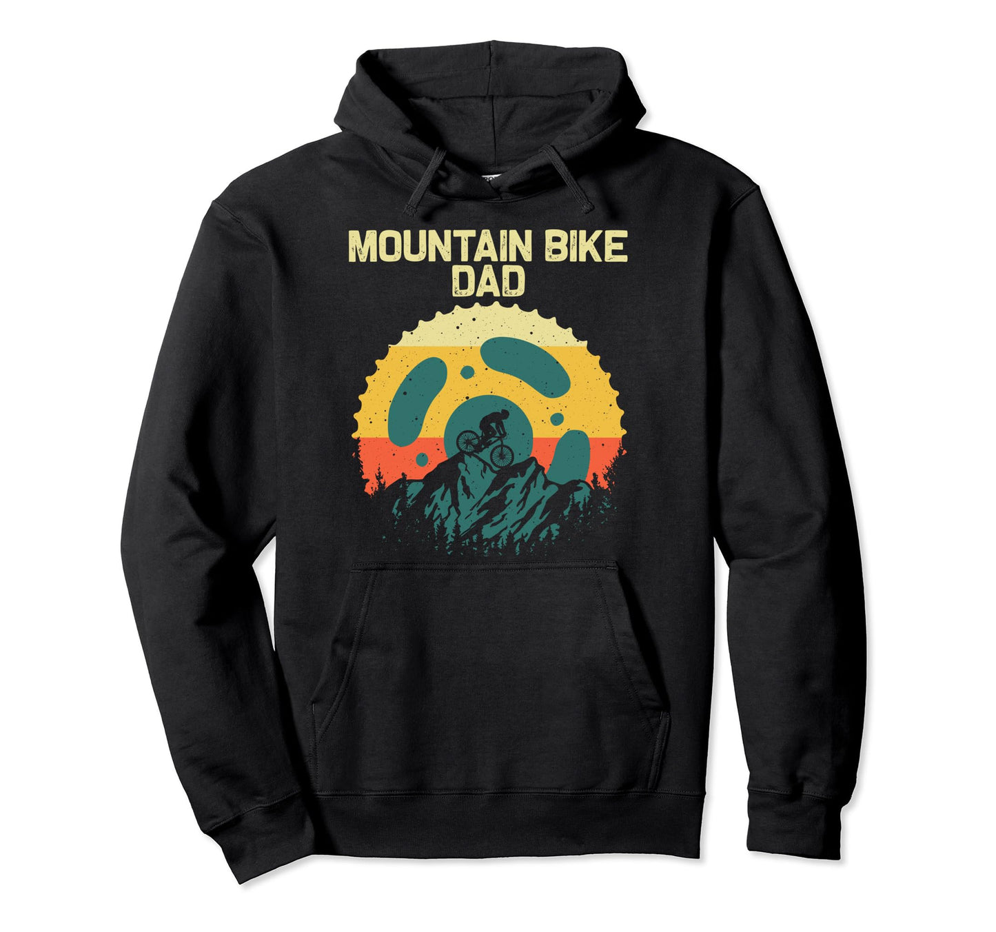 Funny Mountain Bike Dad Grandpa Mtb Hoodie - Novelty Apparel Men Women - T-Shirt, Sweatshirt, Hoodie