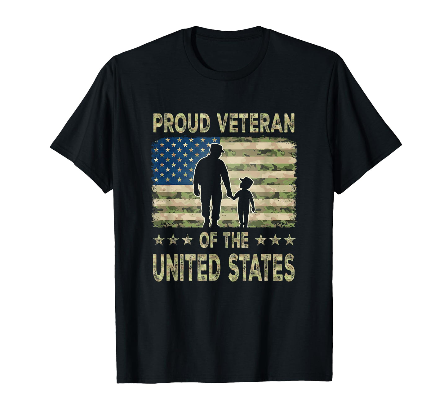 Proud Veteran Dad And Son Patriotic T-Shirt - Unique Graphic Men Women - T-Shirt, Sweatshirt, Hoodie