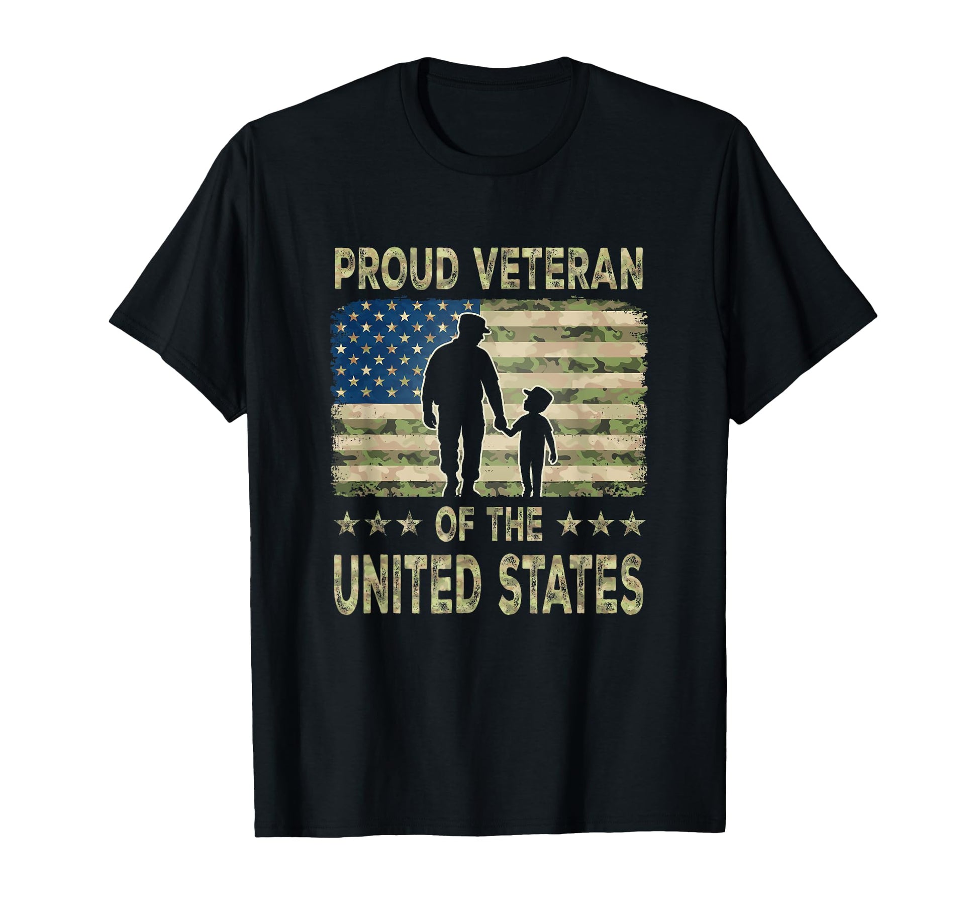 Proud Veteran Dad And Son Patriotic T-Shirt - Unique Graphic Men Women - T-Shirt, Sweatshirt, Hoodie