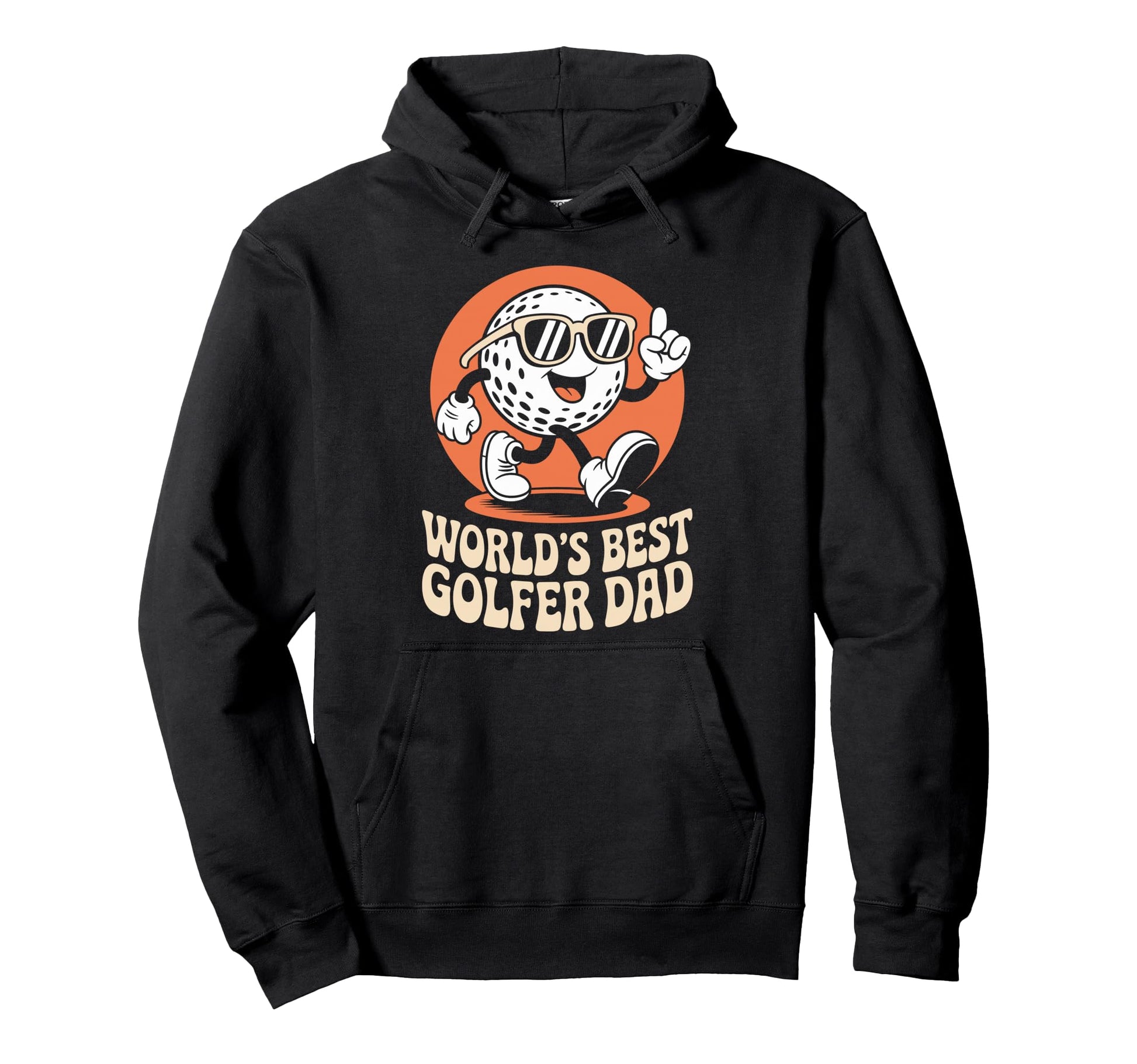 Worlds Best Golfer Dad Golfing And Golf Hoodie - Novelty Apparel Men Women - T-Shirt, Sweatshirt, Hoodie