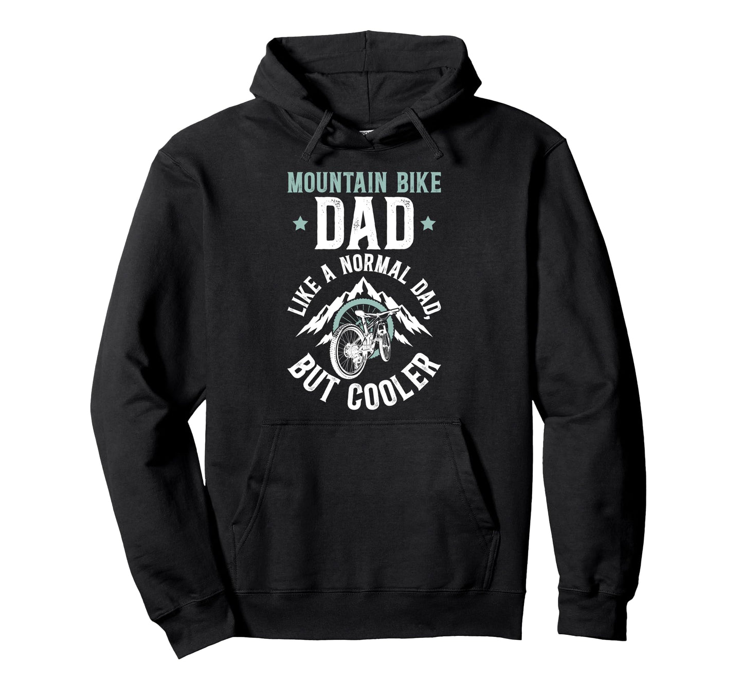 Mountain Bike Dad Mountain Biker Dad Hoodie - Aesthetic Graphic Unisex - T-Shirt, Sweatshirt, Hoodie