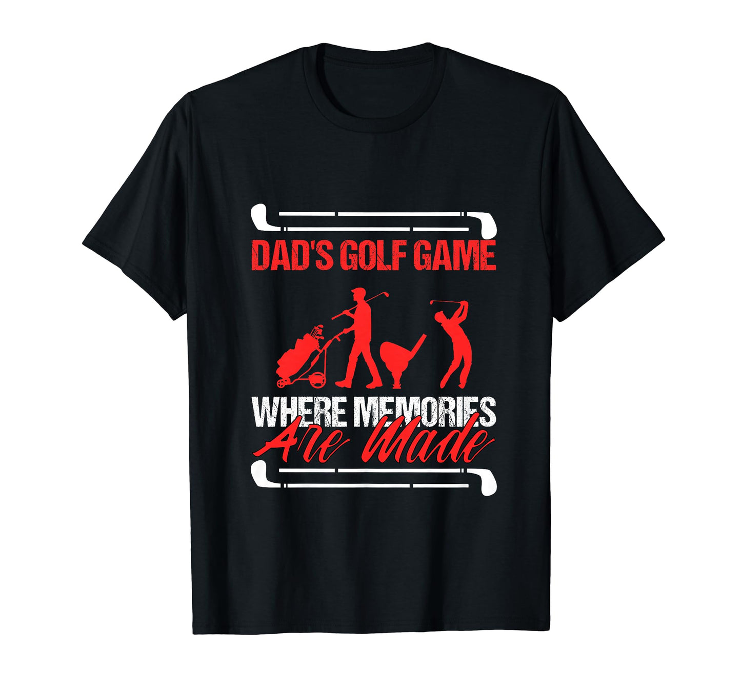 Funny Golfing Dads Golf Game Where T-Shirt - Custom Art Print for Adults - T-Shirt, Sweatshirt, Hoodie