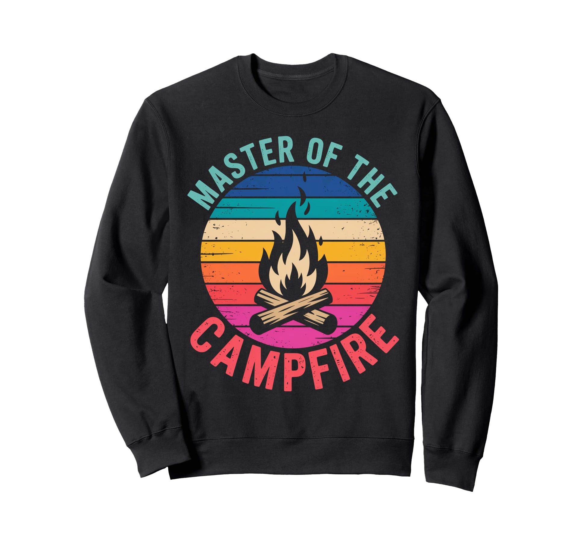 Master Campfire Dad Camping Gifts Sweatshirt - Trendy Graphic Men Women - T-Shirt, Sweatshirt, Hoodie