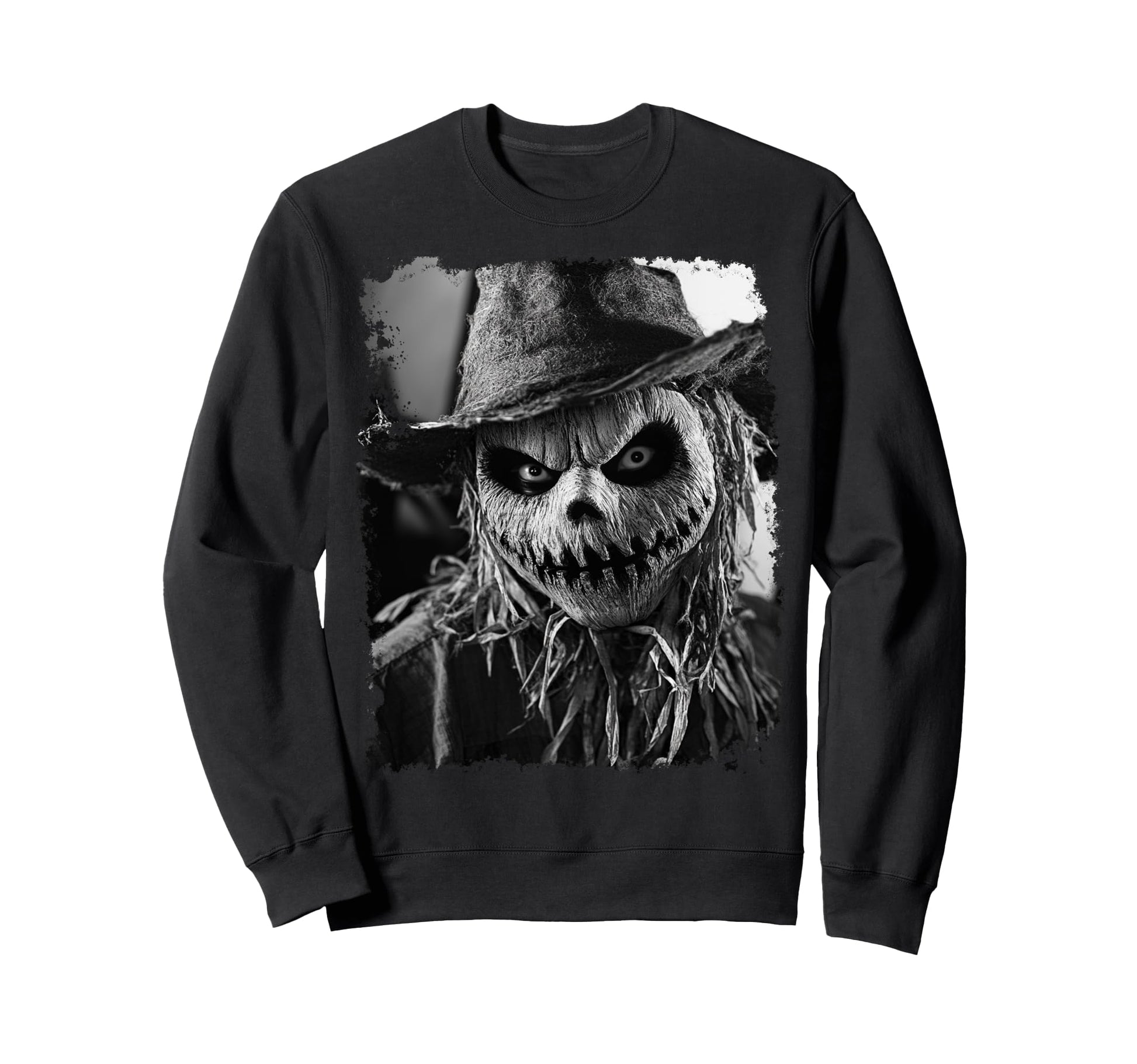 Scarecrow Pop Art Halloween Party Sweatshirt - Trendy Graphic for Adults - T-Shirt, Sweatshirt, Hoodie