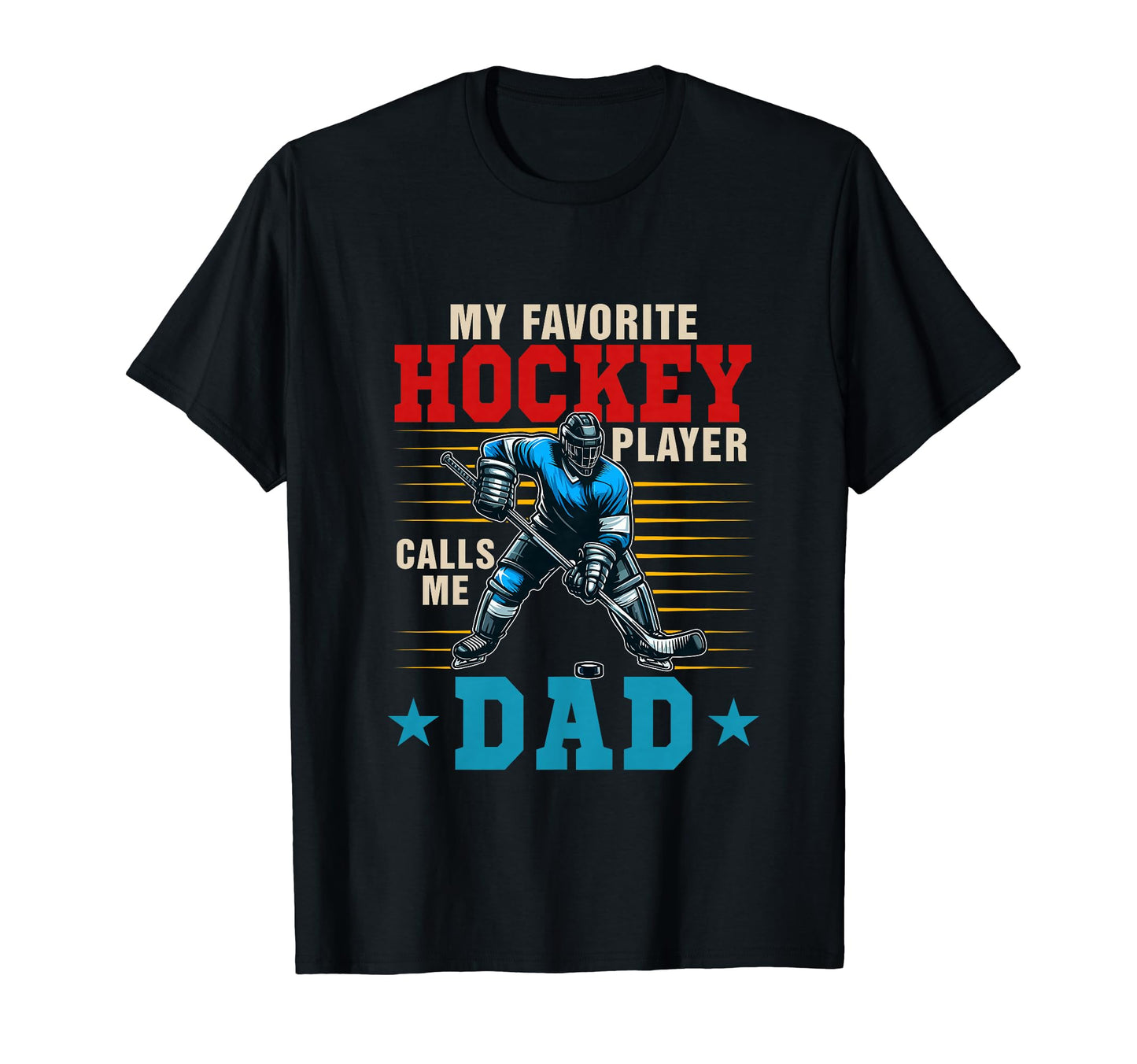 My Favorite Hockey Player Calls Me T-Shirt - Custom Art Print for Adults - T-Shirt, Sweatshirt, Hoodie