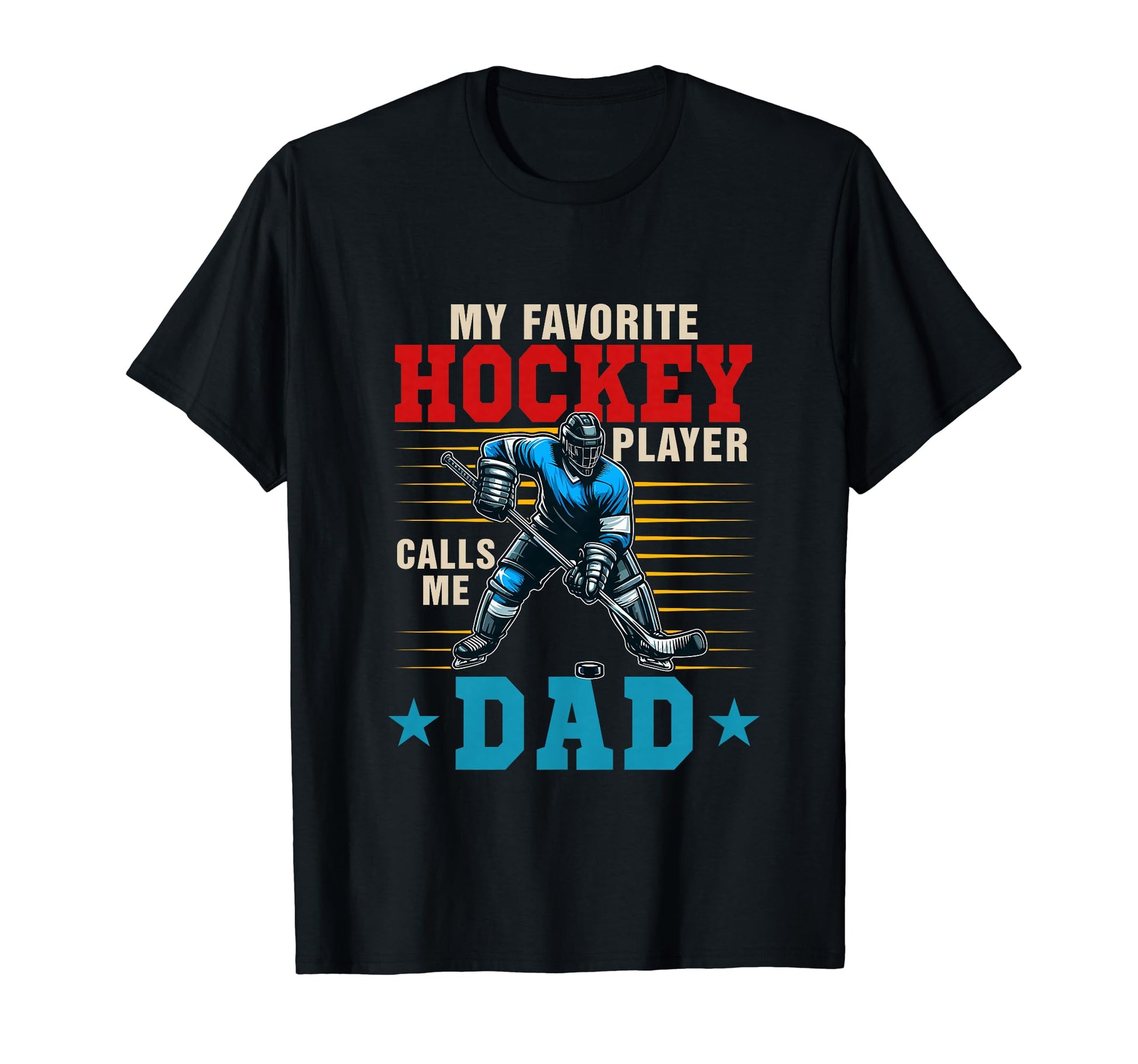 My Favorite Hockey Player Calls Me T-Shirt - Custom Art Print for Adults - T-Shirt, Sweatshirt, Hoodie