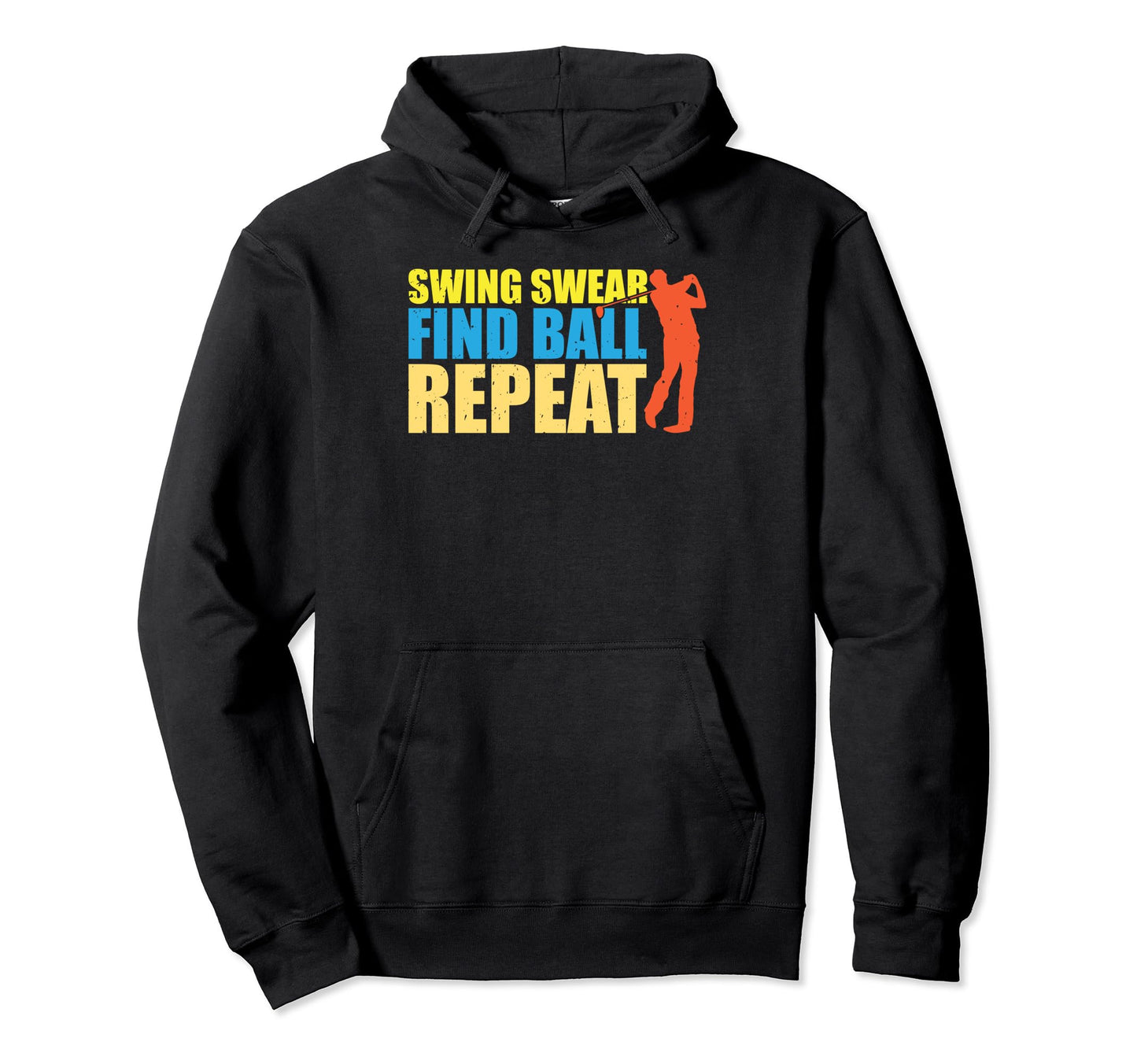 Golf Cart Golfer Costume Mens Golfing Hoodie - Graphic Print Unisex - T-Shirt, Sweatshirt, Hoodie