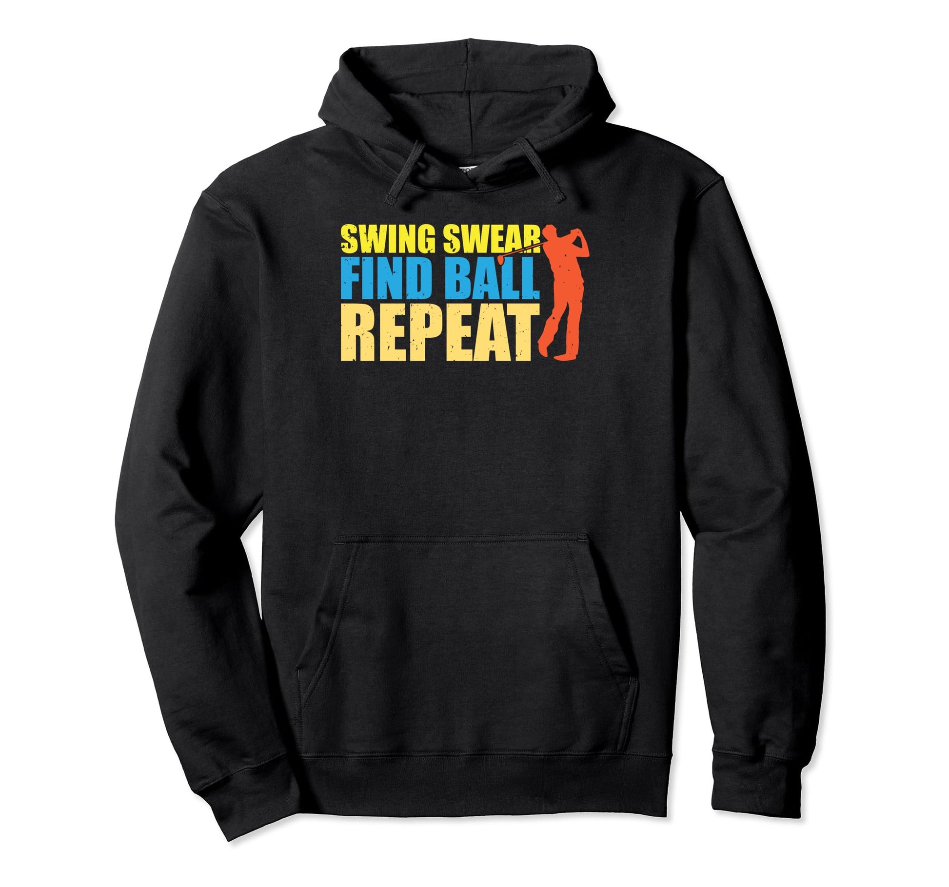 Golf Cart Golfer Costume Mens Golfing Hoodie - Graphic Print Unisex - T-Shirt, Sweatshirt, Hoodie