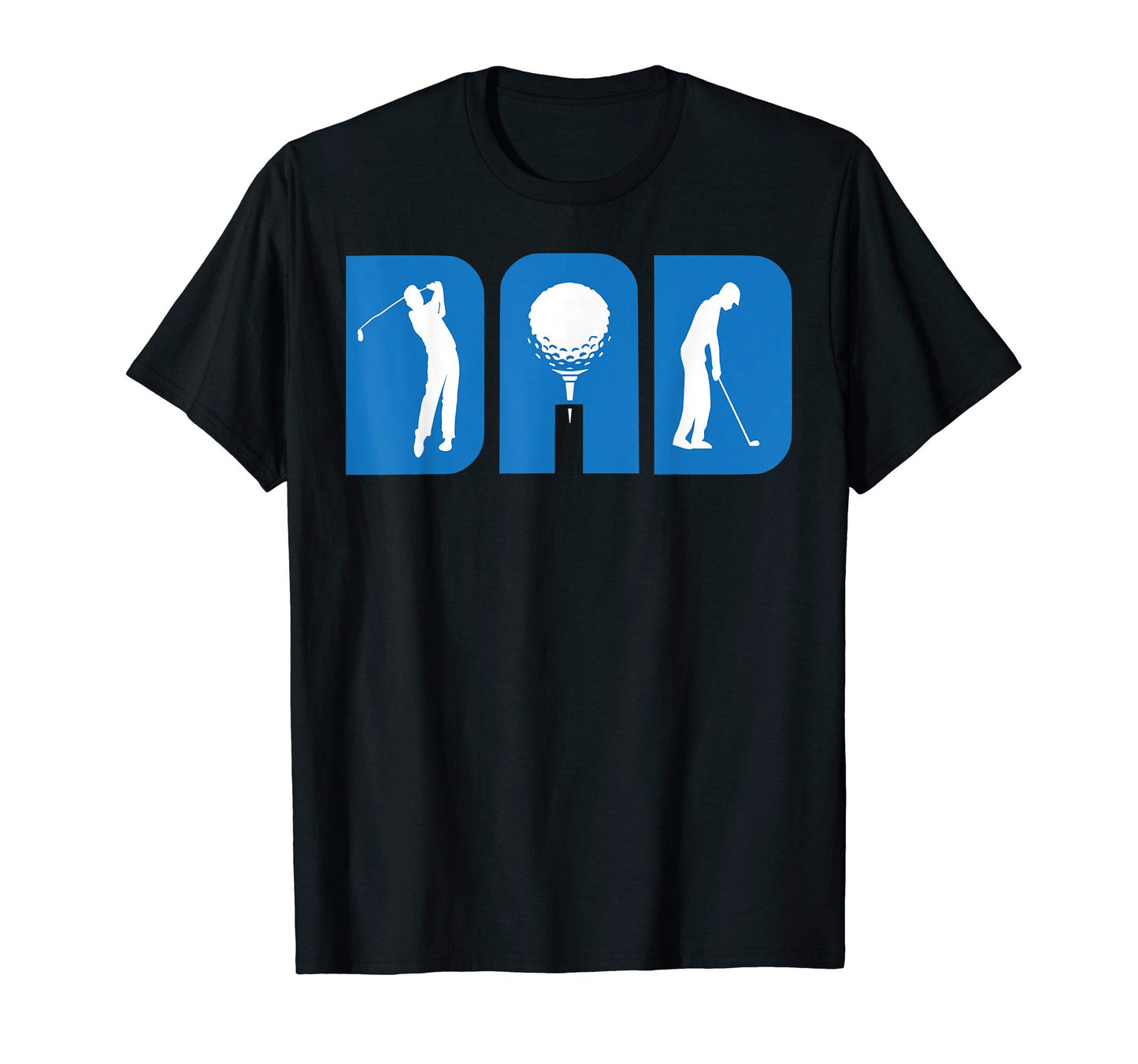 Mens Golf Dad Player Par Club T-Shirt - Custom Art Print Men Women - T-Shirt, Sweatshirt, Hoodie