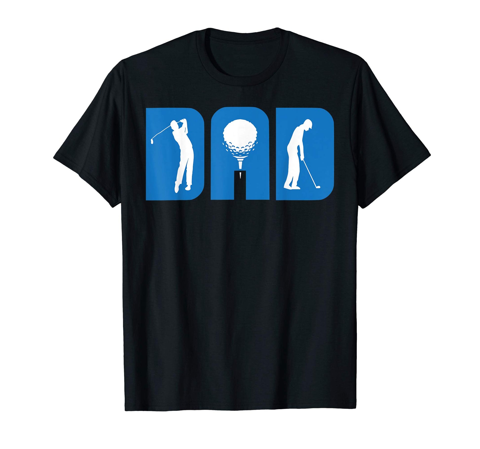 Mens Golf Dad Player Par Club T-Shirt - Custom Art Print Men Women - T-Shirt, Sweatshirt, Hoodie