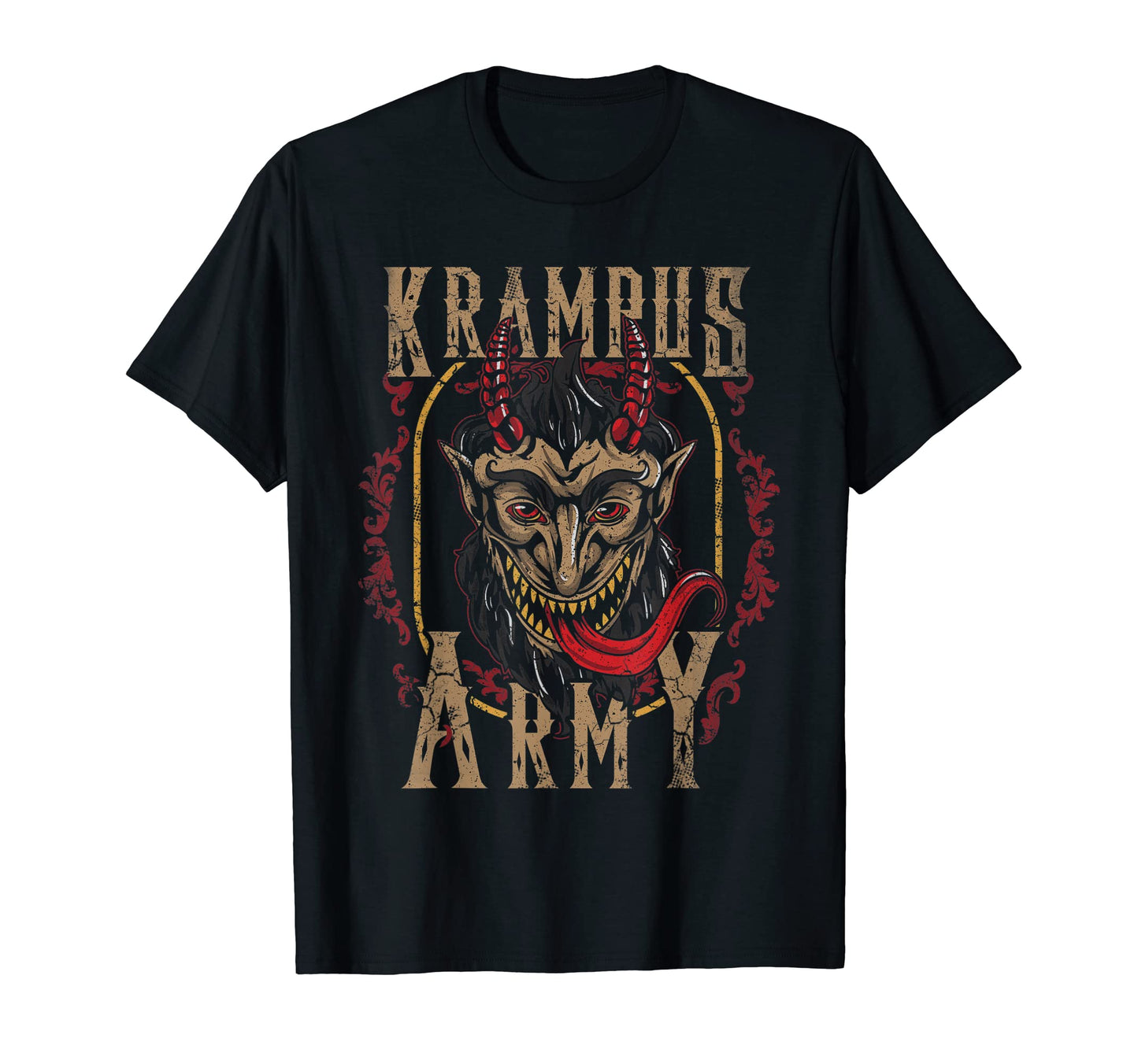 Krampus Gift Dad Uncle Brother Sweatshirt - Custom Art Print for Adults - T-Shirt, Sweatshirt, Hoodie