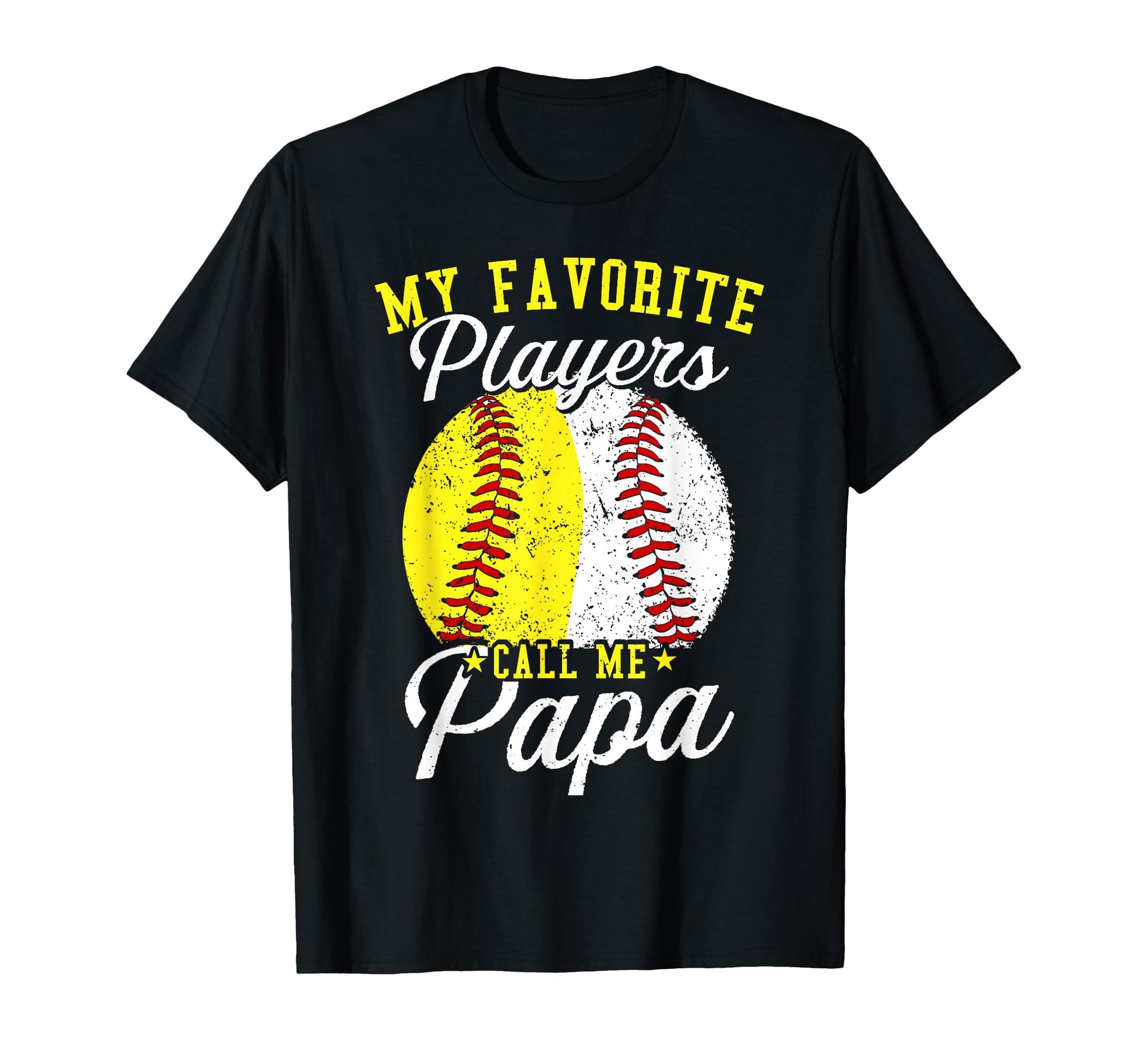 Funny My Favorite Baseball Softball T-Shirt - Graphic Print Men Women - T-Shirt, Sweatshirt, Hoodie