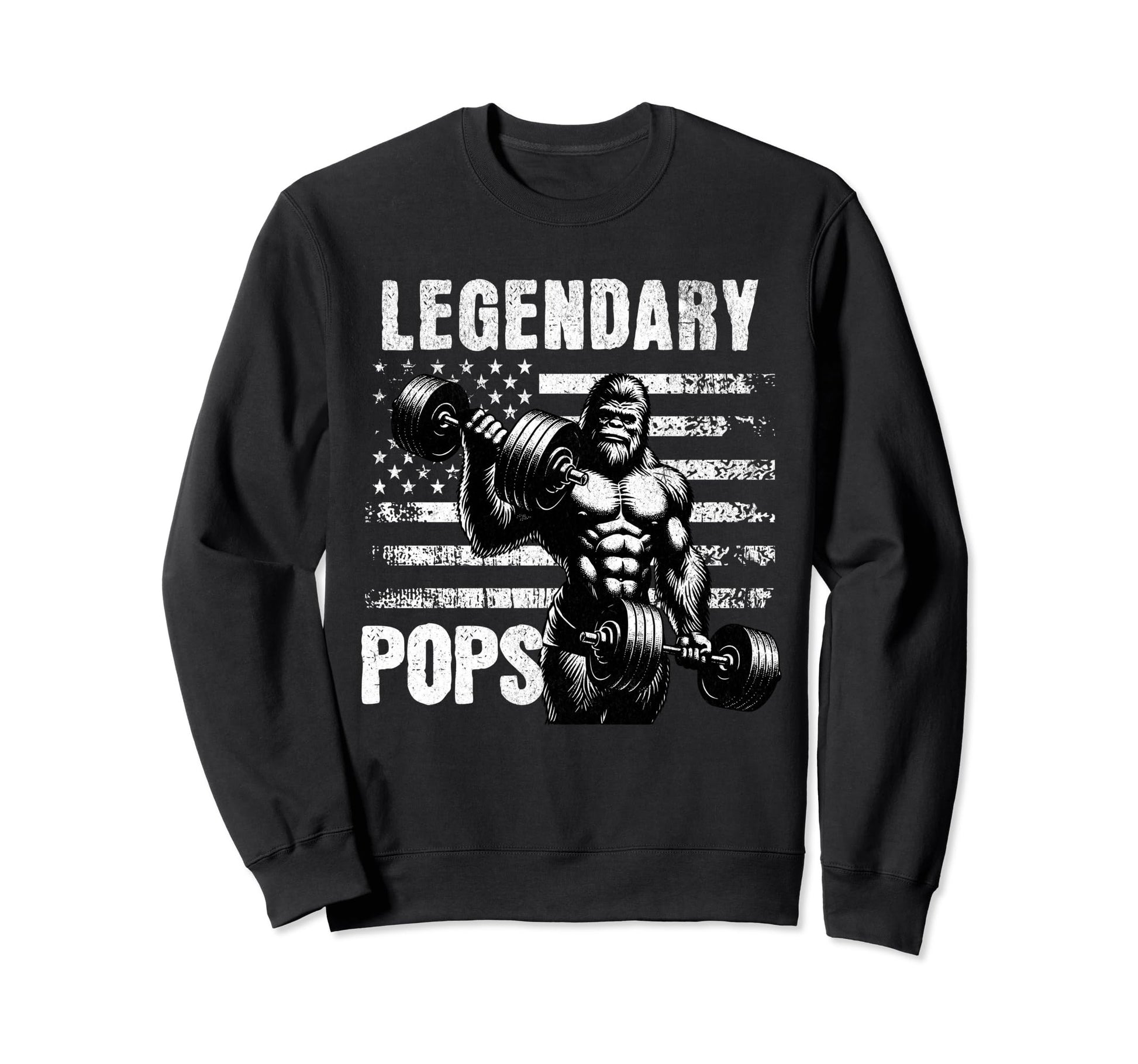 Legendary Pops Fathers Day Sweatshirt - Casual Everyday Wear Unisex - T-Shirt, Sweatshirt, Hoodie